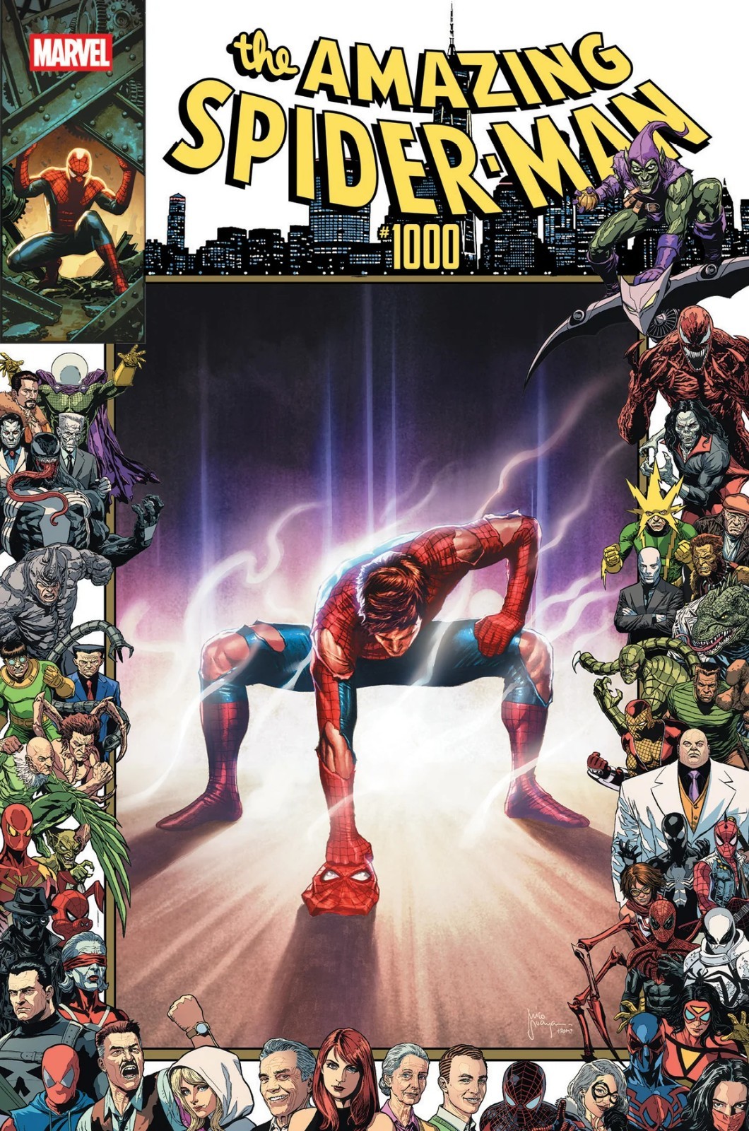 AMAZING SPIDER-MAN #1000 MICO SUAYAN NYCC EXCLUSIVE VARIANT NM PRESALE 2026 AMAZING SPIDER-MAN #1000 MICO SUAYAN NYCC EXCLUSIVE VARIANT NM PRESALE 2026