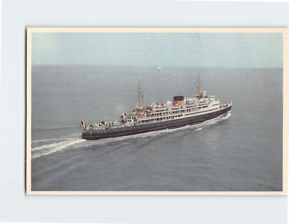 Postcard M/S Prince Boudouin Dover-Ostend Line