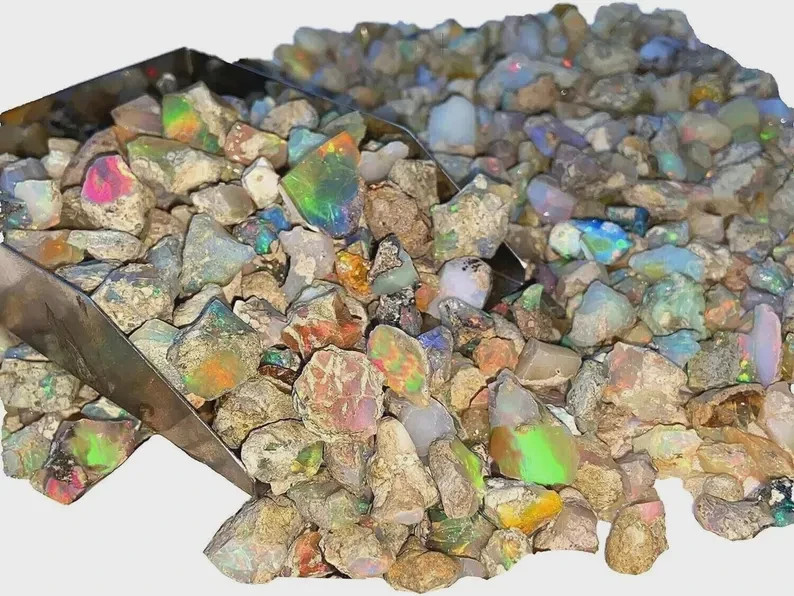 50Ct Natural Ethiopian Jumbo Welo Fire Opal Rough Specimen Gemstone 9-16 Pcs Lot 50Ct Natural Ethiopian Jumbo Welo Fire Opal Rough Specimen Gemstone 9-16 Pcs Lot