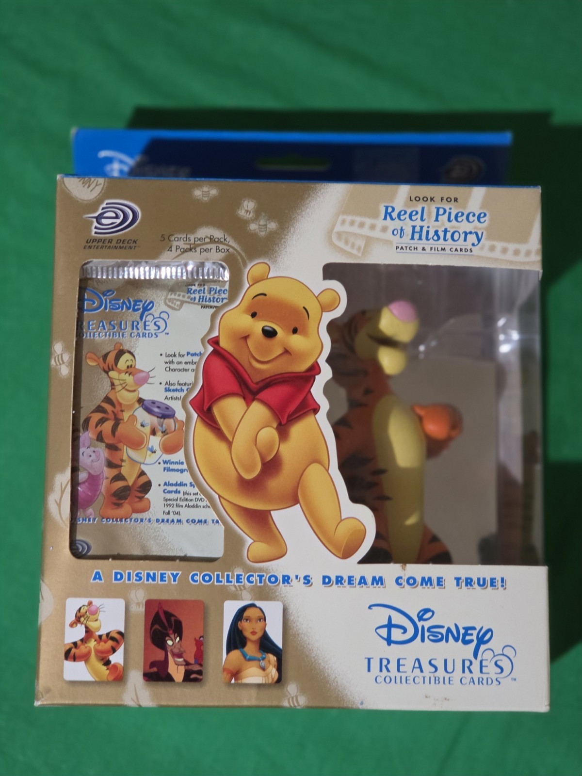 2004 Upper Deck Entertaiment Disney Treasures Collectible Cards Tigger Figurine 2004 Upper Deck Entertaiment Disney Treasures Collectible Cards Tigger Figurine