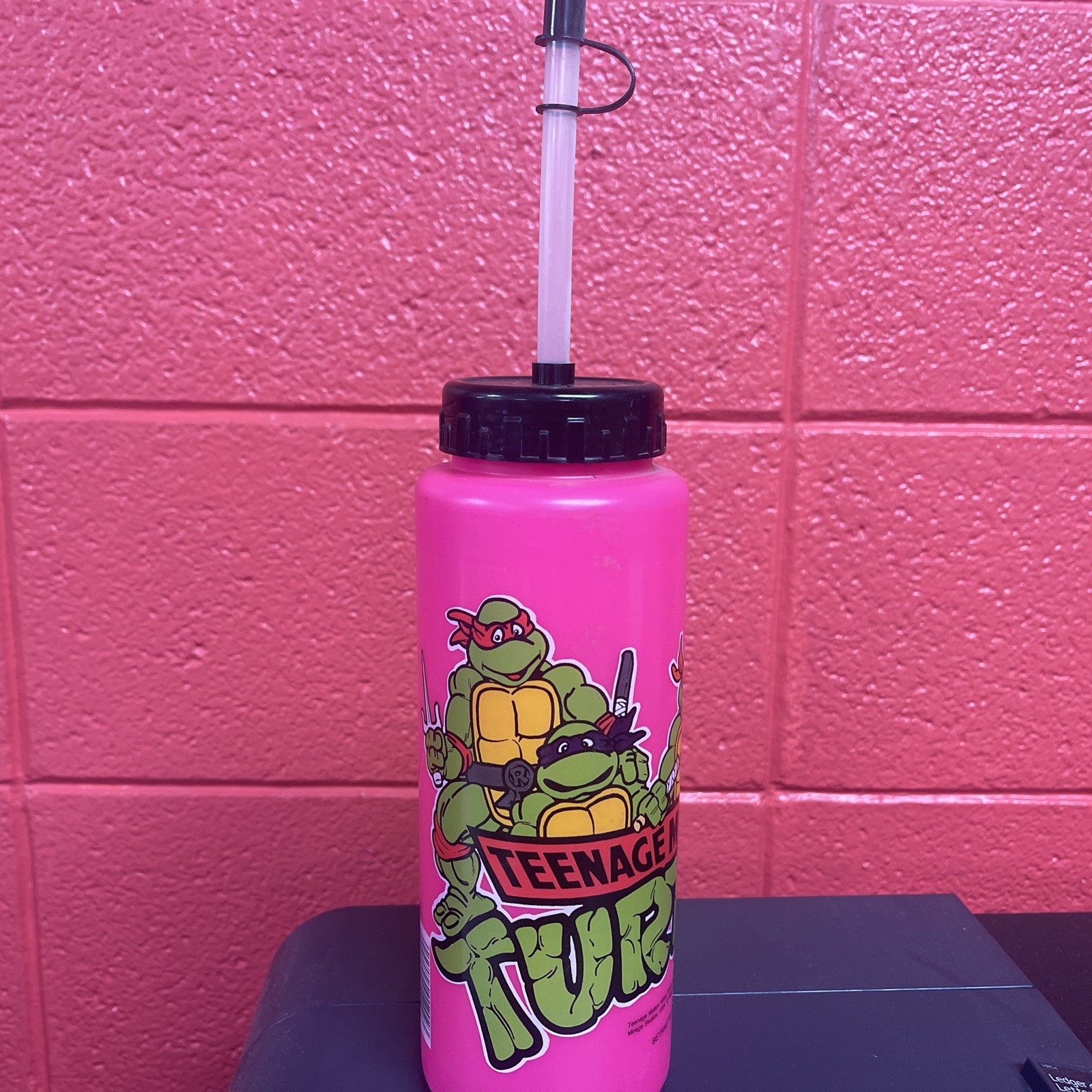 Vintage 1988 TMNT Water Bottle | NEVER USED Pink Vintage 1988 TMNT Water Bottle | NEVER USED Pink