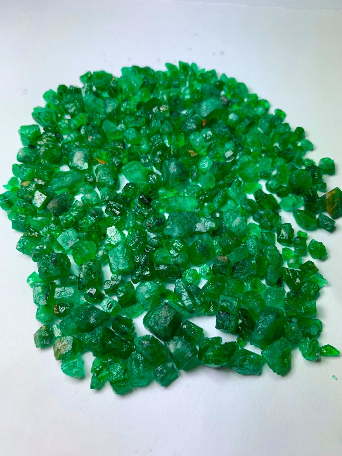 338 Carats  Good Quality Natural Emerald Rough Lot from Swat mine ,Pakistan