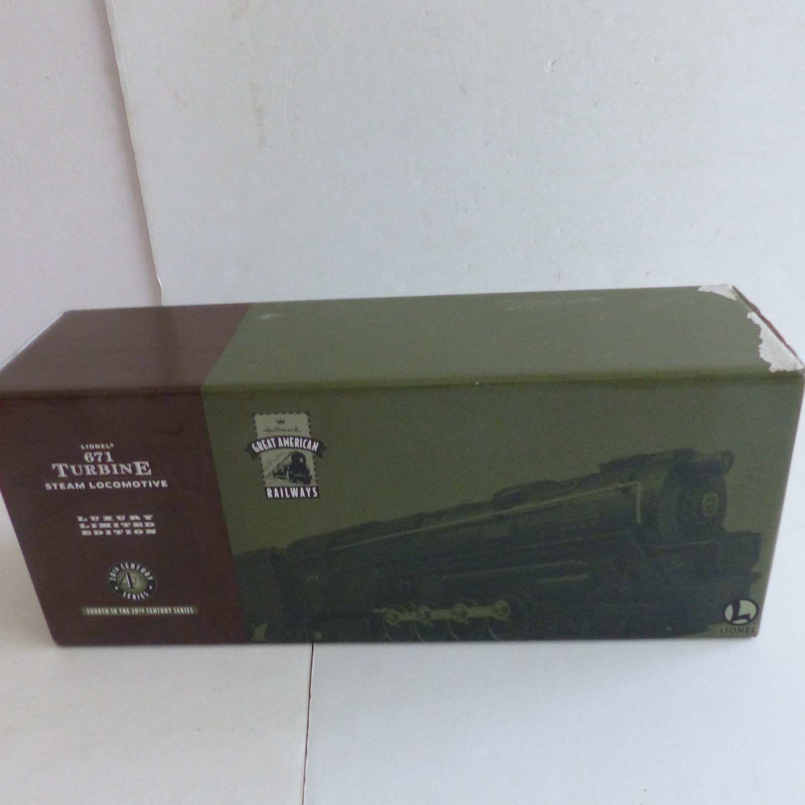 Hallmark Great American Railways Lionel 671 Turbine Steam Engine New 4th/Series