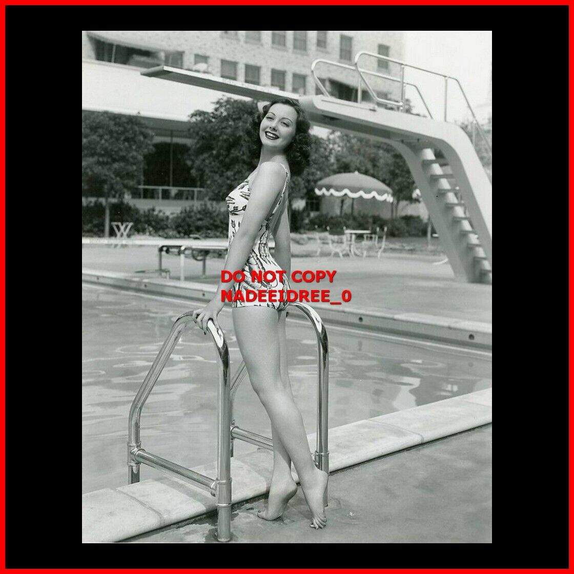 ADELE MARA SEXY HOT BIKINI AMAZING LEGGY CHEESECAKE PIN-UP 1940S 8X10 PHOTO