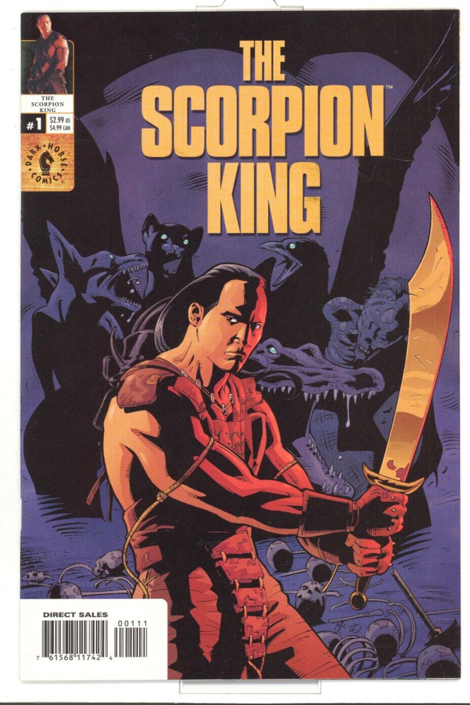 The Scorpion King #1 Near Mint/Mint (9.8) 2002 Dwayne the Rock Johnson See BC