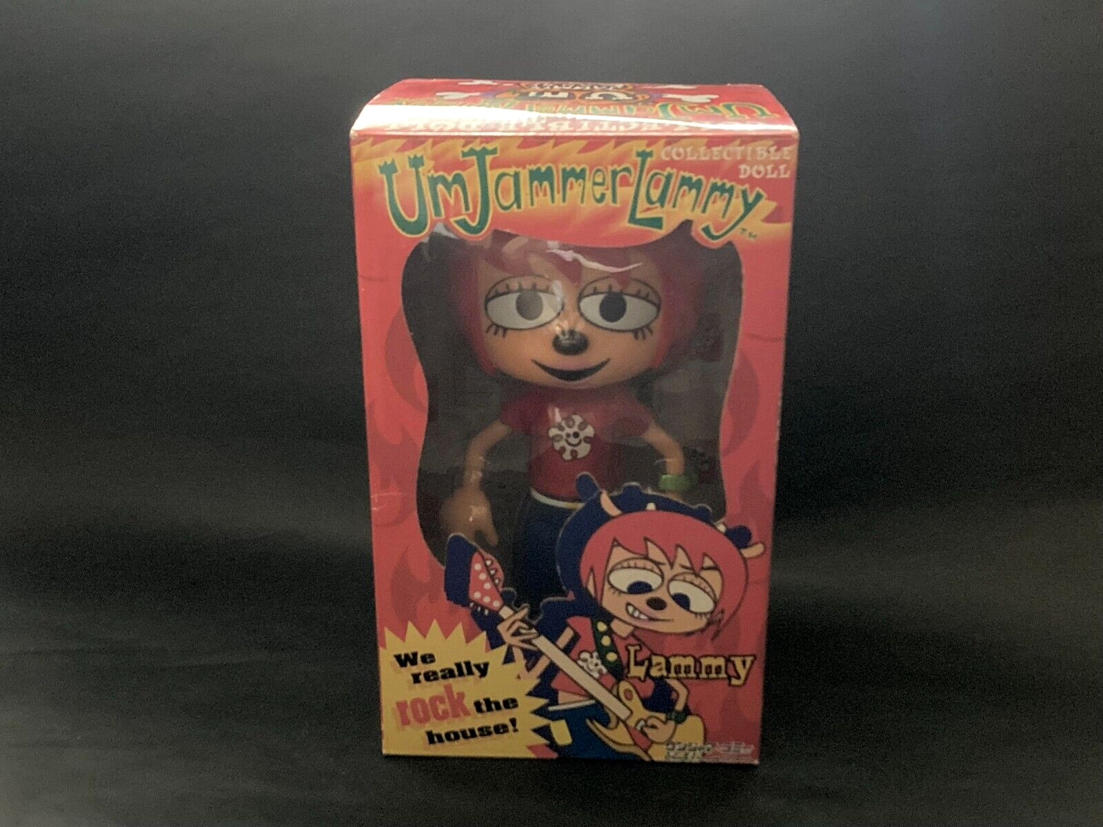 PaRappa the Rapper Um Jammer Lammy Figure Doll Medeicom Toy From Japan 