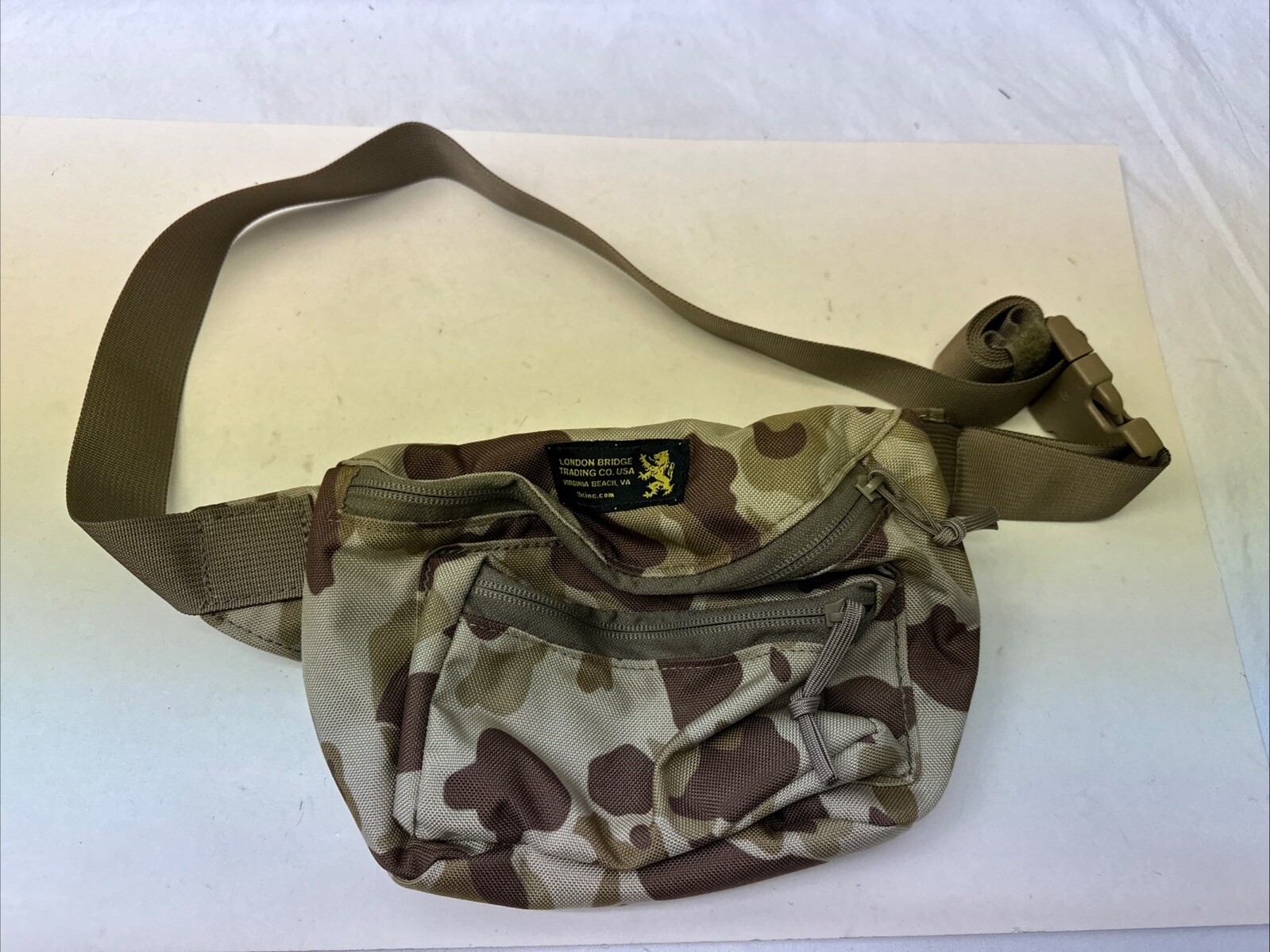 London Bridge Trading LBT-8027B Arid Frogskin Fanny Pack Concealed Carry London Bridge Trading LBT-8027B Arid Frogskin Fanny Pack Concealed Carry