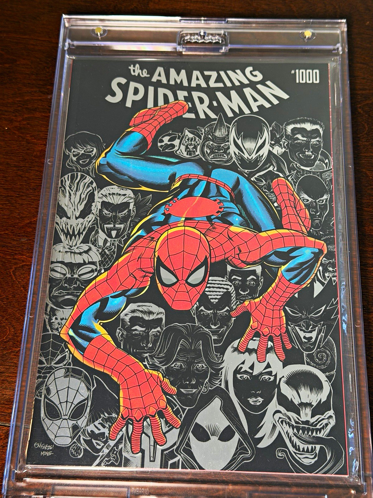 FREE SHIPPING The Amazing Spider-Man #1000 First Print Ed McGuinness Foil