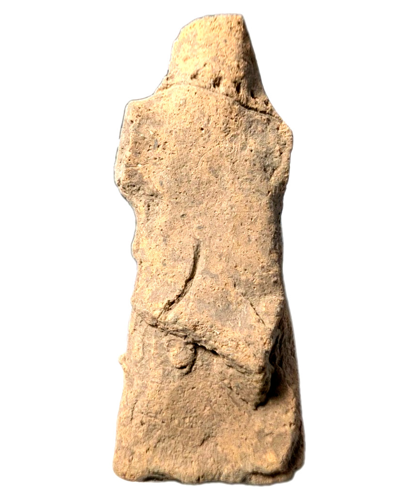 Ancient Canaanite Terracotta Idol Figurine 9cm Votive Astarte c. 1550-800 BC COA Ancient Canaanite Terracotta Idol Figurine 9cm Votive Astarte c. 1550-800 BC COA