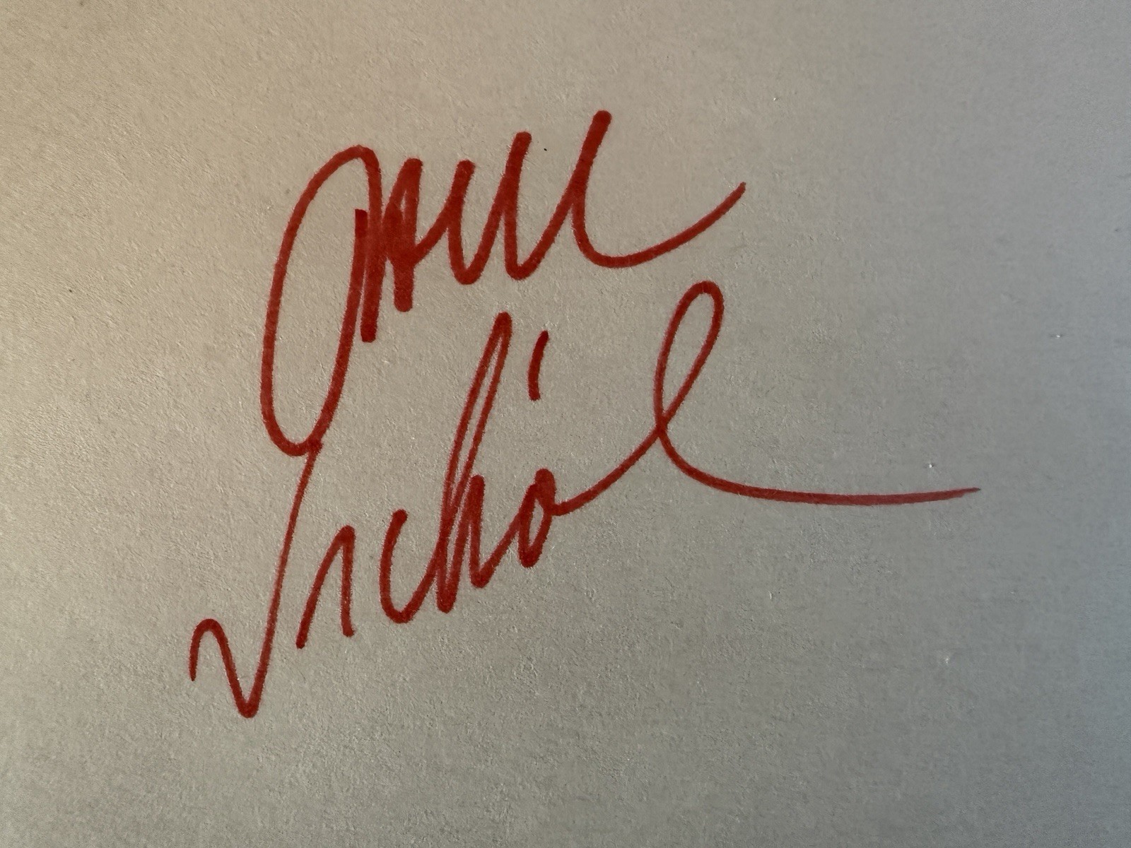 Jack Nicholson Cut Autograph 3”x 5” SAS COA Jack Nicholson Cut Autograph 3”x 5” SAS COA