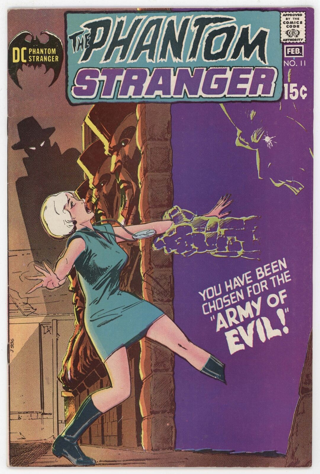 Phantom Stranger 11 DC 1971 VF Neal Adams GGA Army Of Evil