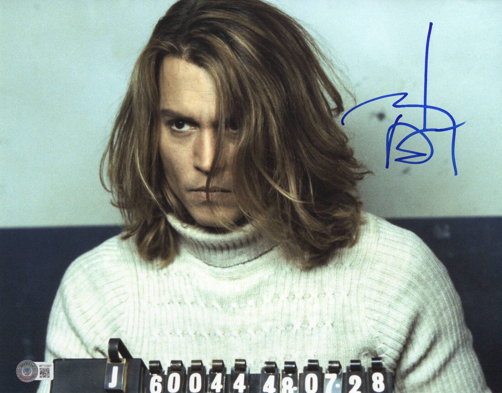 JOHNNY DEPP SIGNED BLOW 'GEORGE JUNG' 11X14 PHOTOAUTHENTIC AUTOGRAPH BECKETT 