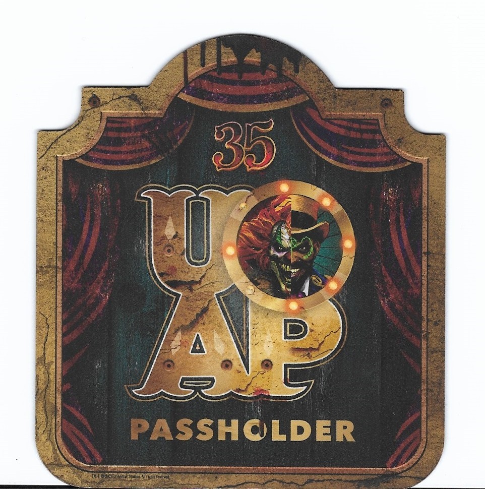 2026 UNIVERSAL STUDIOS UOAP MAGNET - 35TH ANNIVERSARY HALLOWEEN HORROR NIGHTS 2026 UNIVERSAL STUDIOS UOAP MAGNET - 35TH ANNIVERSARY HALLOWEEN HORROR NIGHTS
