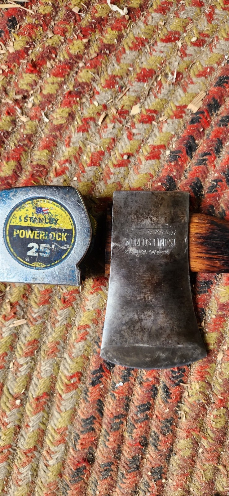 Restored, True Temper Kelly Works Worlds Finest, Boys Axe, Original Handle Restored, True Temper Kelly Works Worlds Finest, Boys Axe, Original Handle