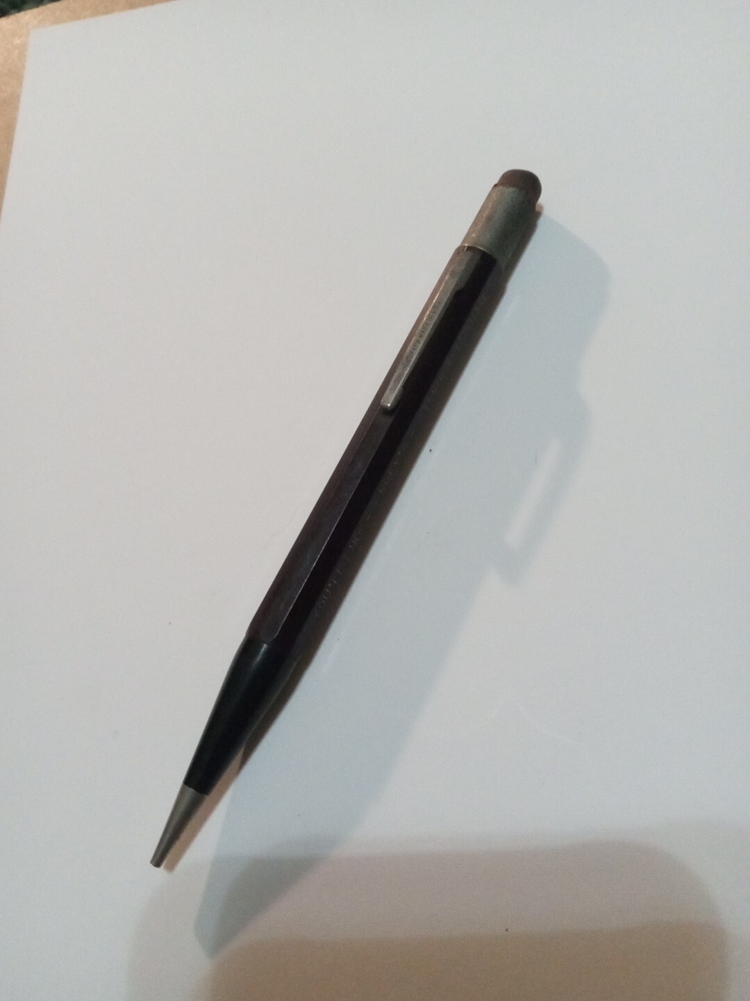 Vintage Autopoint Mechanical Pencil Advertisement Older Design USA Works Rare 