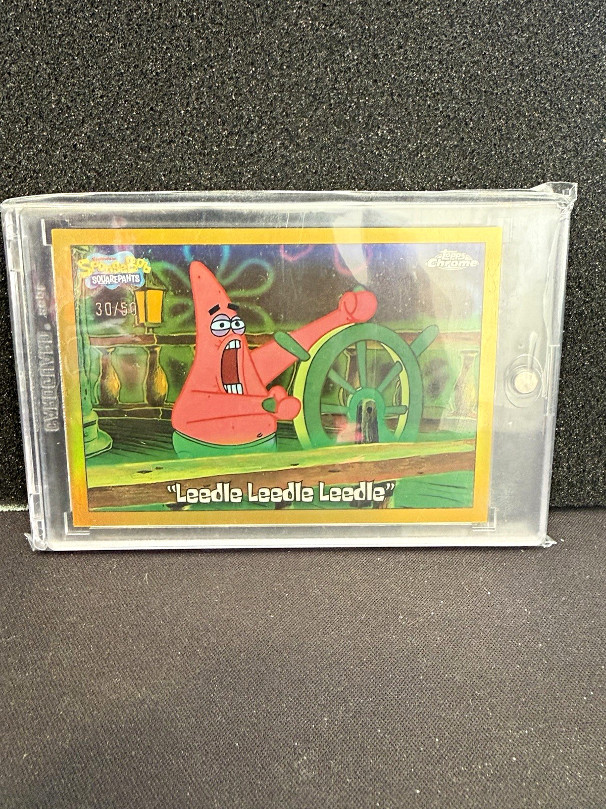 Topps 2025 Chrome SpongeBob Patrick "Leedle Leedle Leedle" #84 30/50 Topps 2025 Chrome SpongeBob Patrick "Leedle Leedle Leedle" #84 30/50