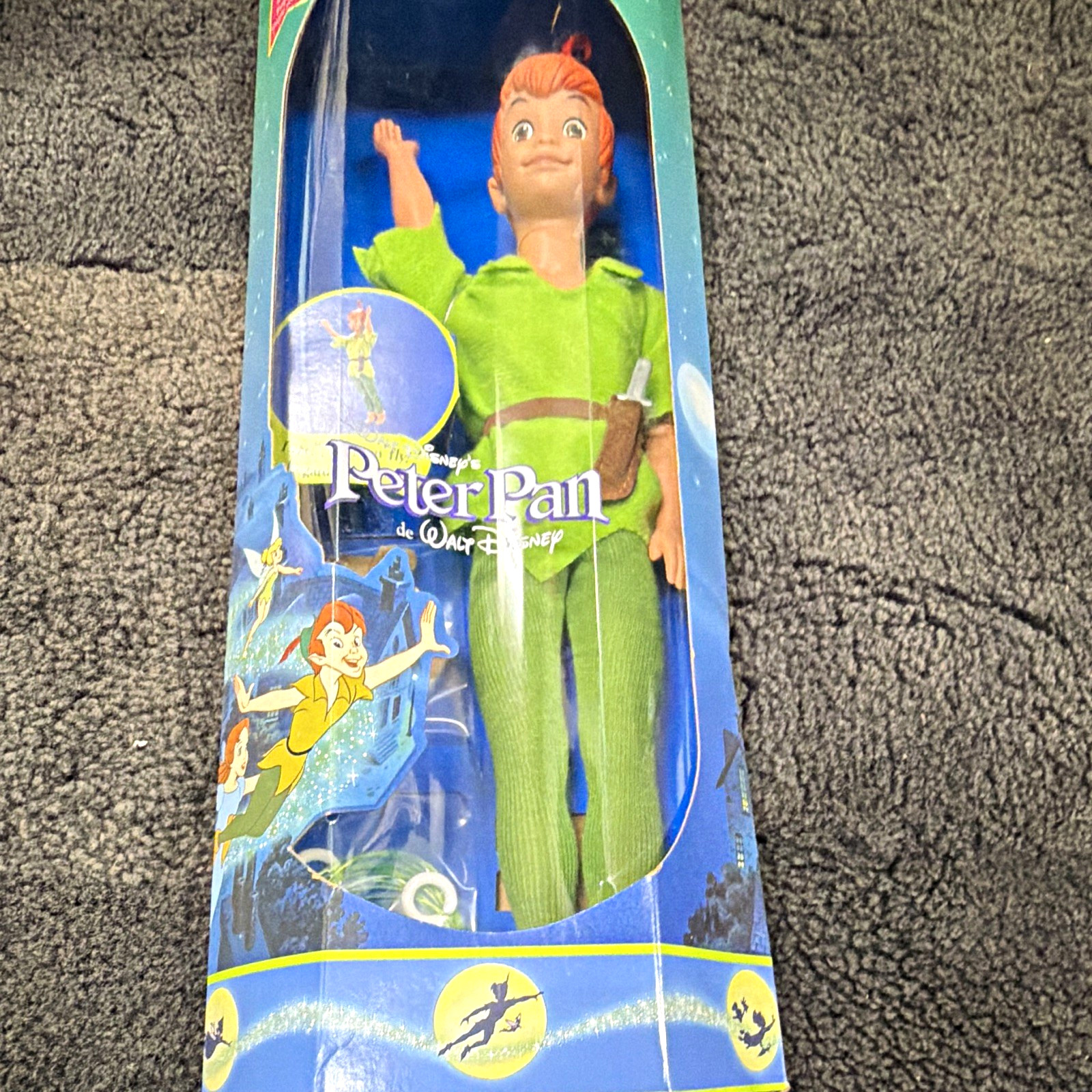 Mattel Disney Peter Pan Movie 11" Doll Figure in Original Box Mattel Disney Peter Pan Movie 11" Doll Figure in Original Box