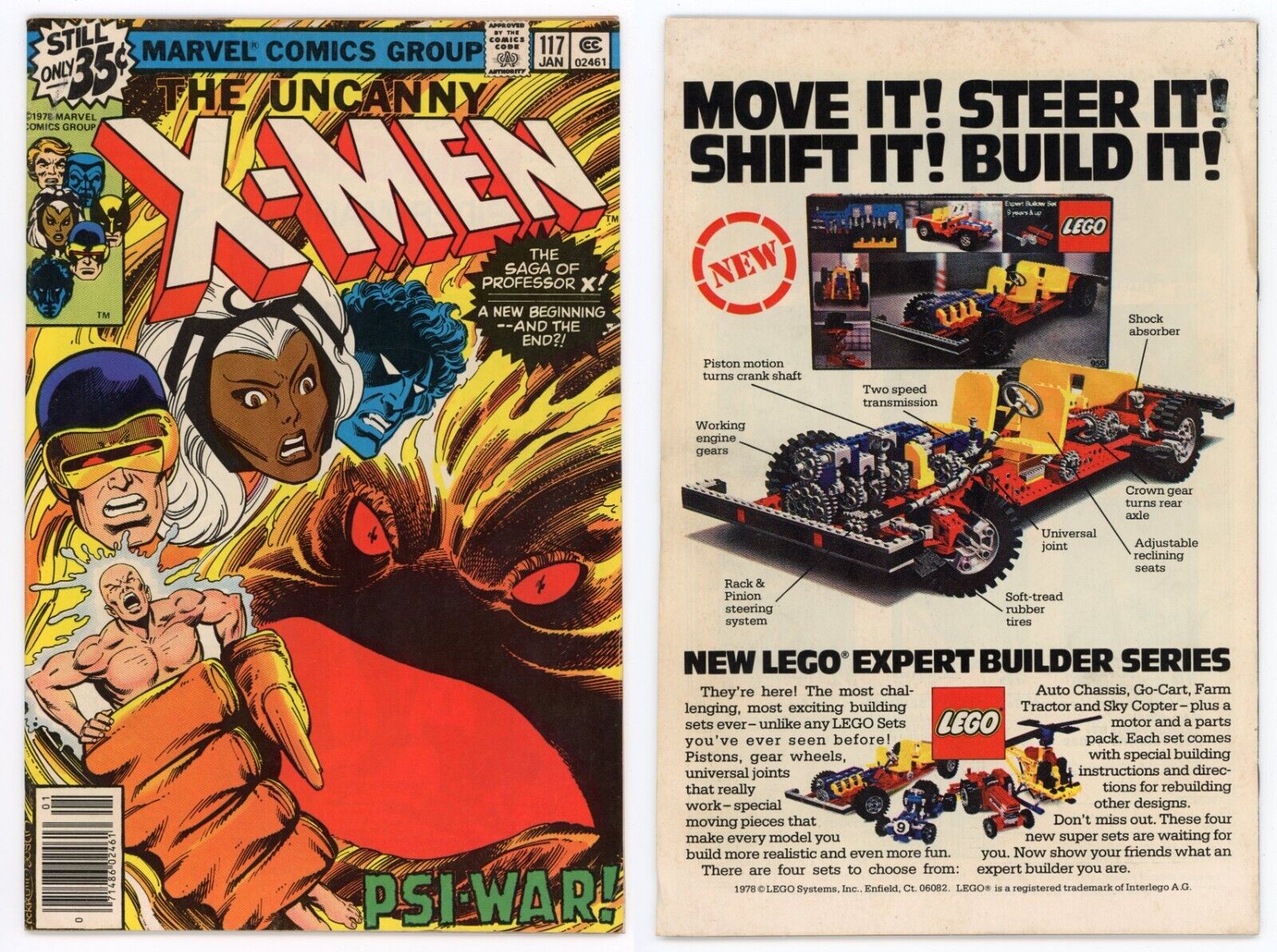 Uncanny X-Men #117 (FN- 5.5) 1st app Shadow King Amahl Farouk Storm 1979 Marvel