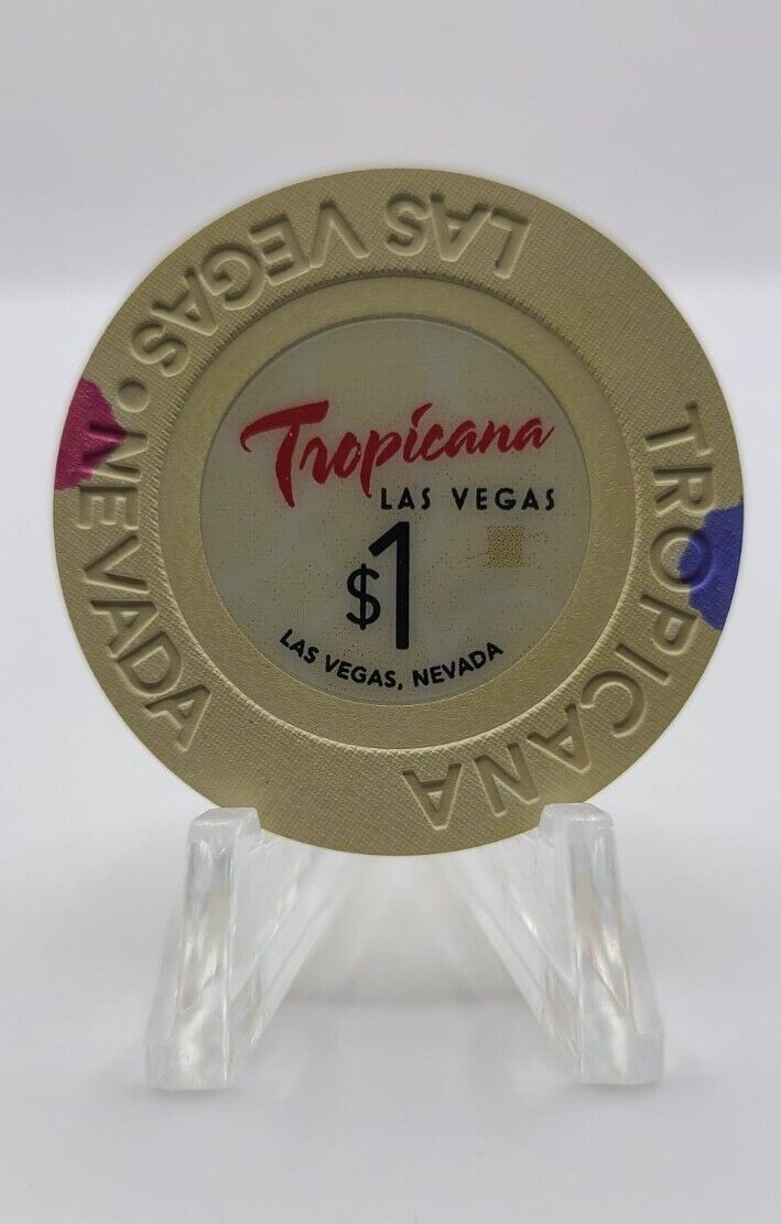 Tropicana Hotel Casino Las Vegas Nevada 2013 $1 Chip D1198