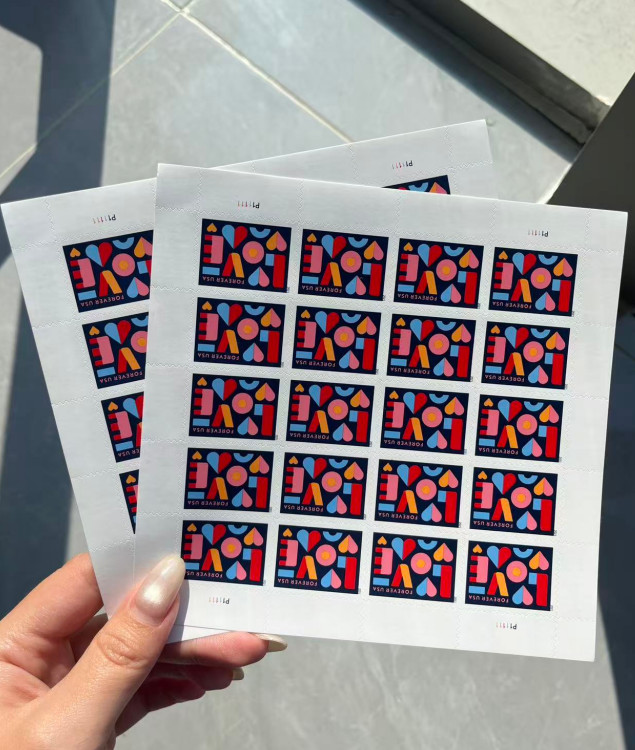 2021 USPS 5 SHEETS OF 20 FIRST CLASS LETTER STAMPS LOVE 2021 USPS 5 SHEETS OF 20 FIRST CLASS LETTER STAMPS LOVE