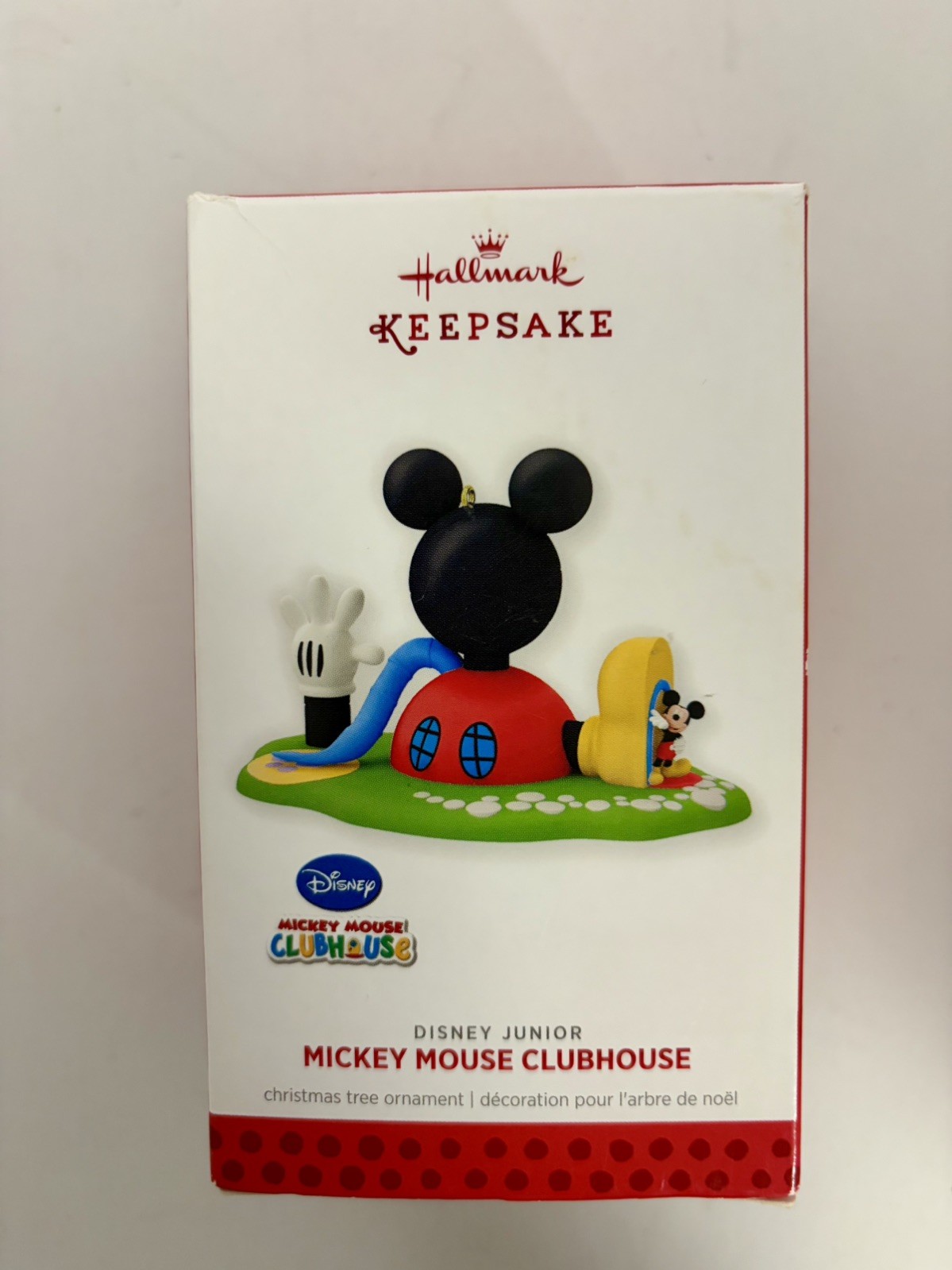 2013 Hallmark Keepsake Mickey Mouse Clubhouse Christmas Ornament Disney Junior