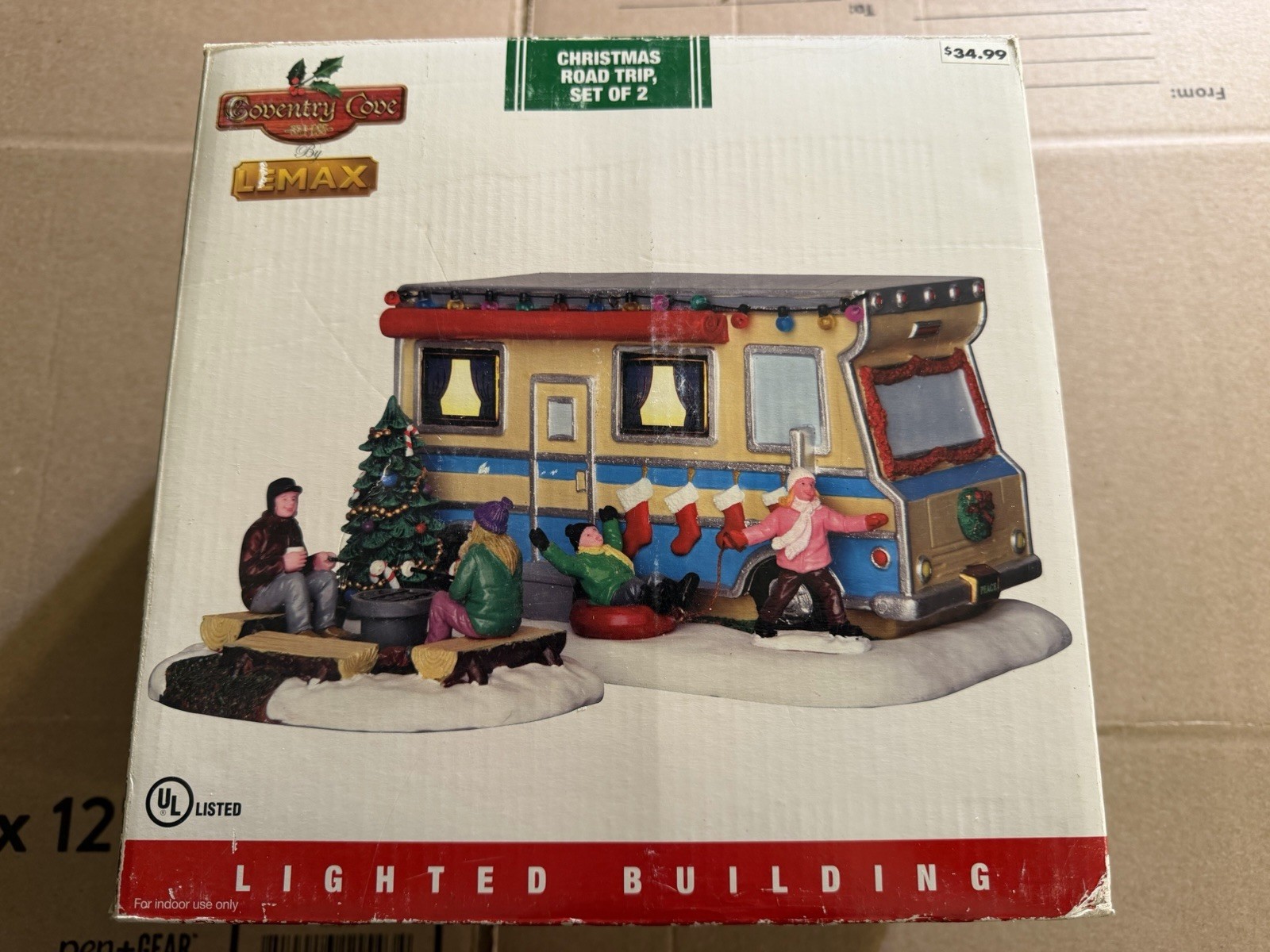Lemax Coventry Cove Christmas Road Trip Set Of 2 Lighted Building 2016 Lemax Coventry Cove Christmas Road Trip Set Of 2 Lighted Building 2016