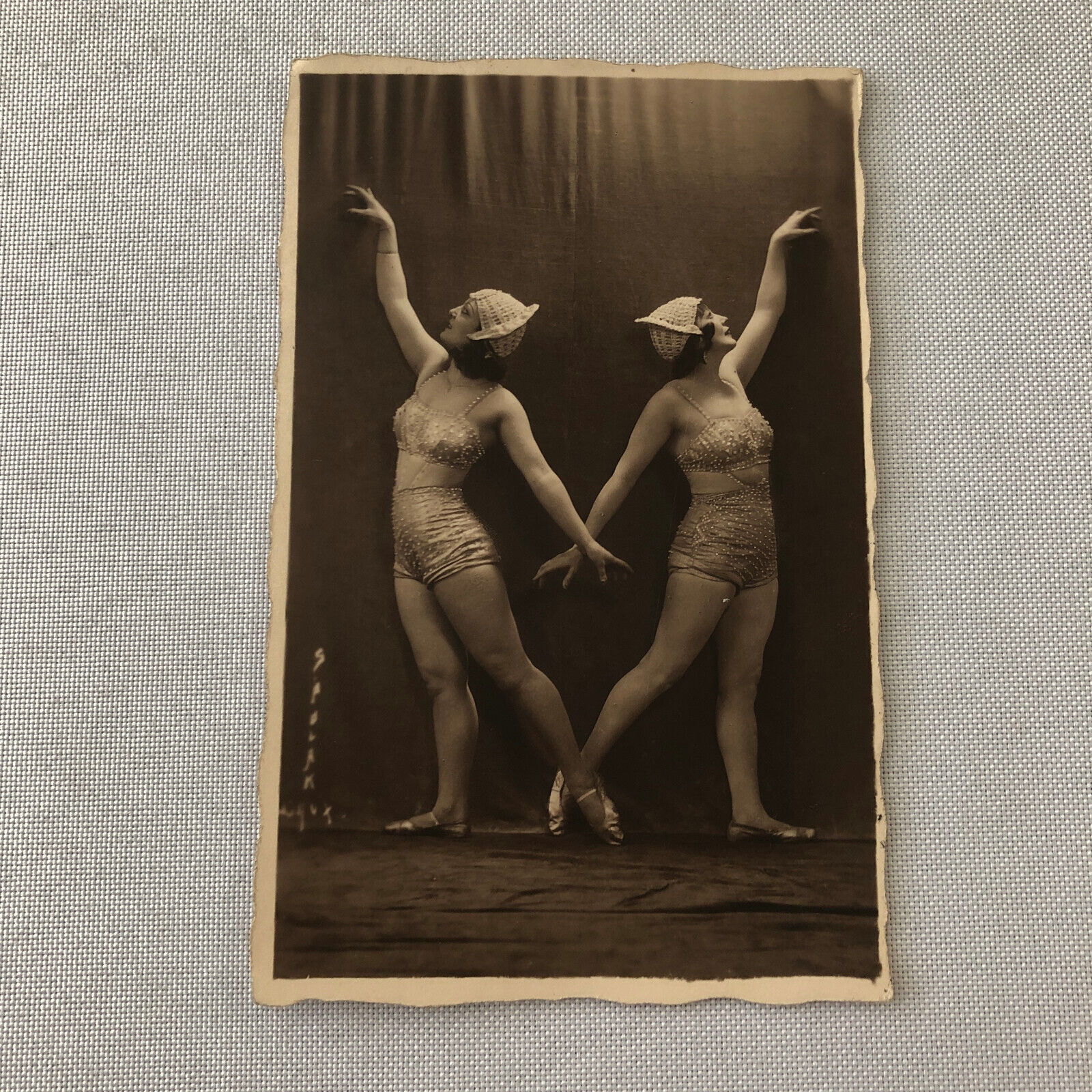 Circus Performer Dancer Photo Photograph Print Belgium Vintage