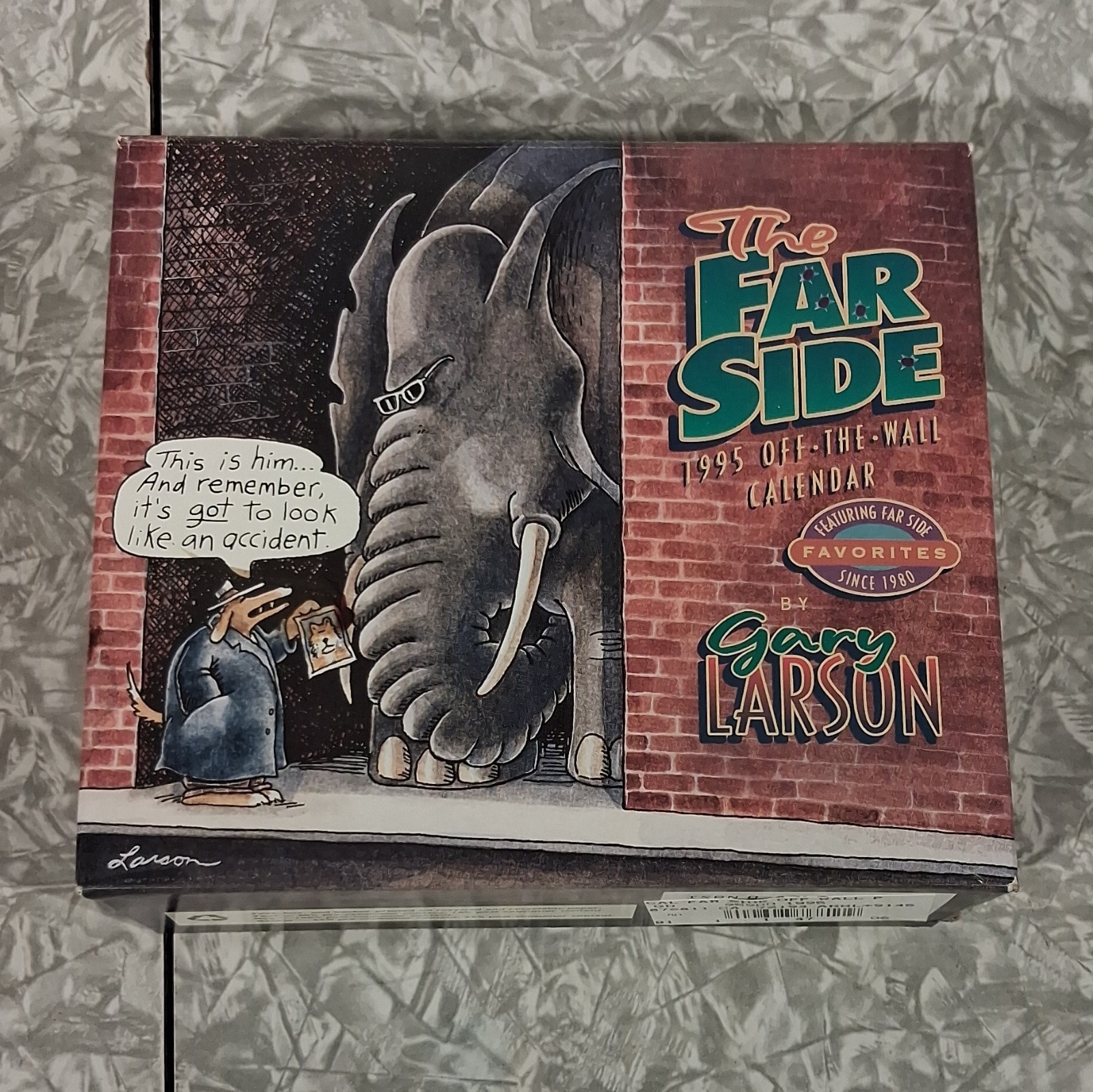 The Far Side Off the Wall desk calendar 1995 NEW The Far Side Off the Wall desk calendar 1995 NEW