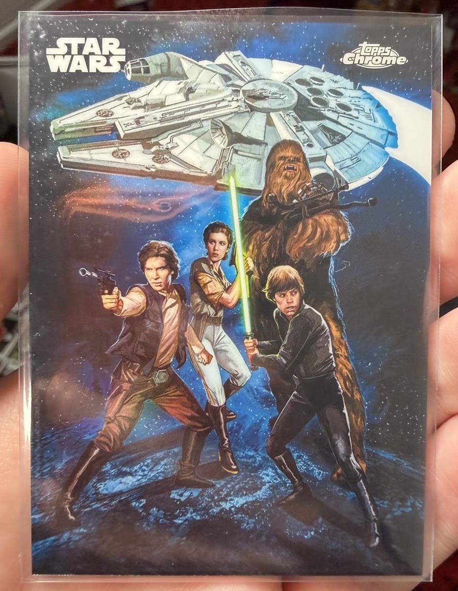 2026 Topps Chrome Star Wars Original Art Factions Rebel Alliance SQUAD-7 2026 Topps Chrome Star Wars Original Art Factions Rebel Alliance SQUAD-7