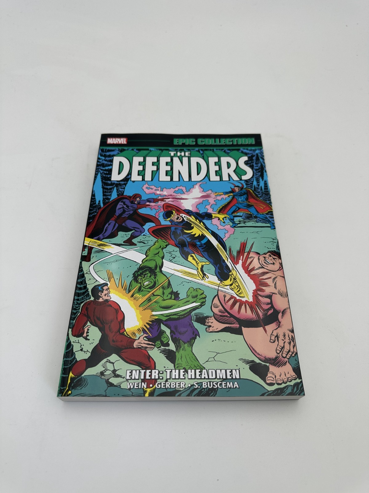 DEFENDERS EPIC COLLECTION: ENTER - THE HEADMEN TPB DEFENDERS EPIC COLLECTION: ENTER - THE HEADMEN TPB