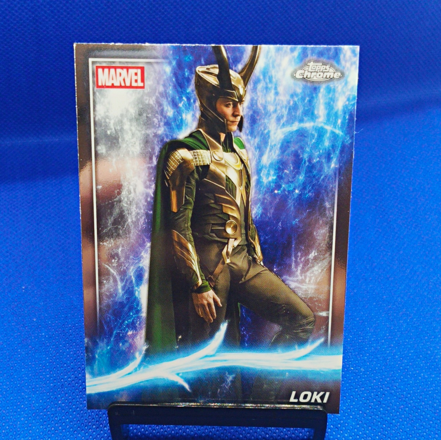 Topps 2025 Topps Chrome Marvel Phase One Loki Tom Hiddleston #19 Topps 2025 Topps Chrome Marvel Phase One Loki Tom Hiddleston #19
