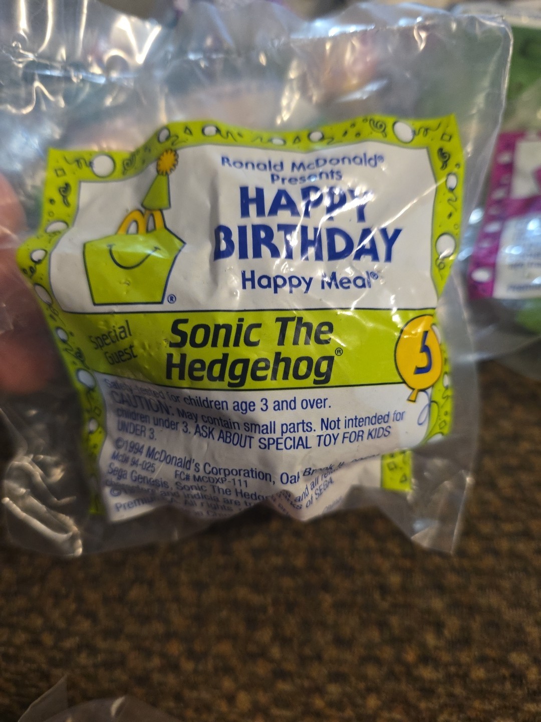McDonalds 1994 Happy Birthday Happy Meal Toys - Pick Your Favorite McDonalds 1994 Happy Birthday Happy Meal Toys - Pick Your Favorite
