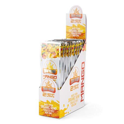 True Hemp MANGO Herbal Rolling Papers (Full Box of 25 Pouches/2 Per Pack) True Hemp MANGO Herbal Rolling Papers (Full Box of 25 Pouches/2 Per Pack)
