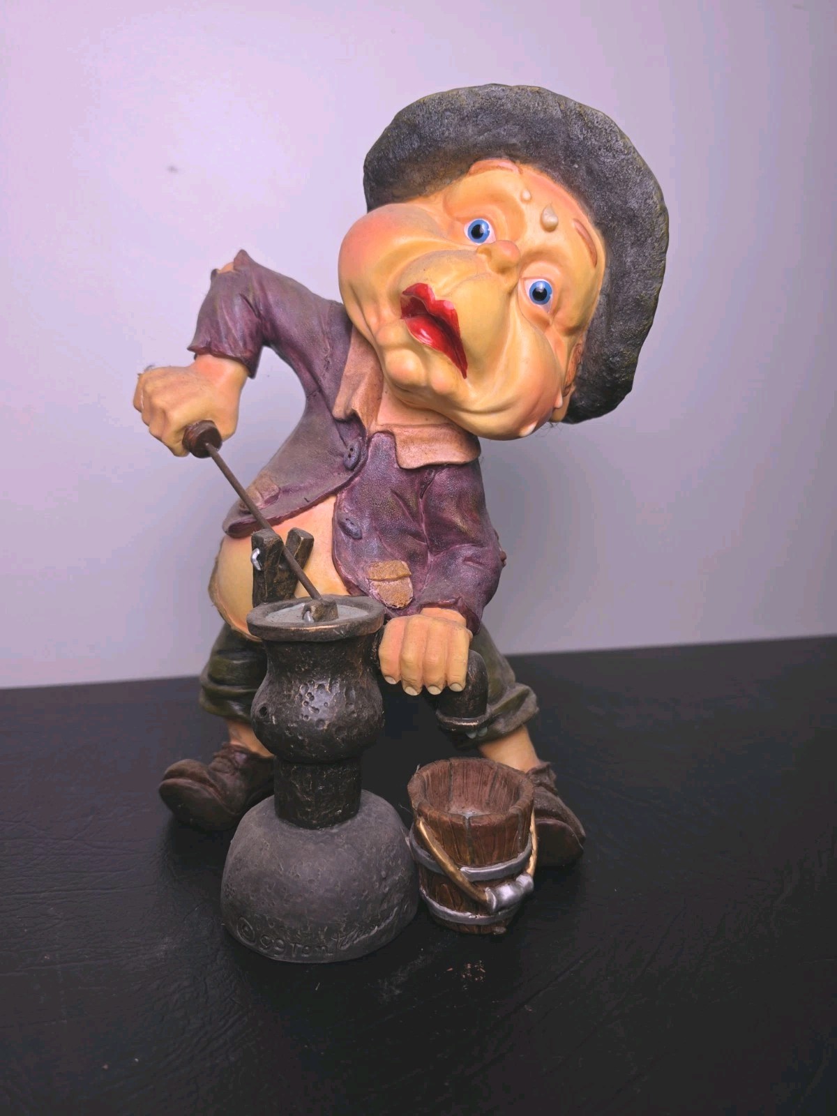 Laaf Efteling Holland Gnome Collection Lick Oiler Het Volk van Laaf Signed VTG