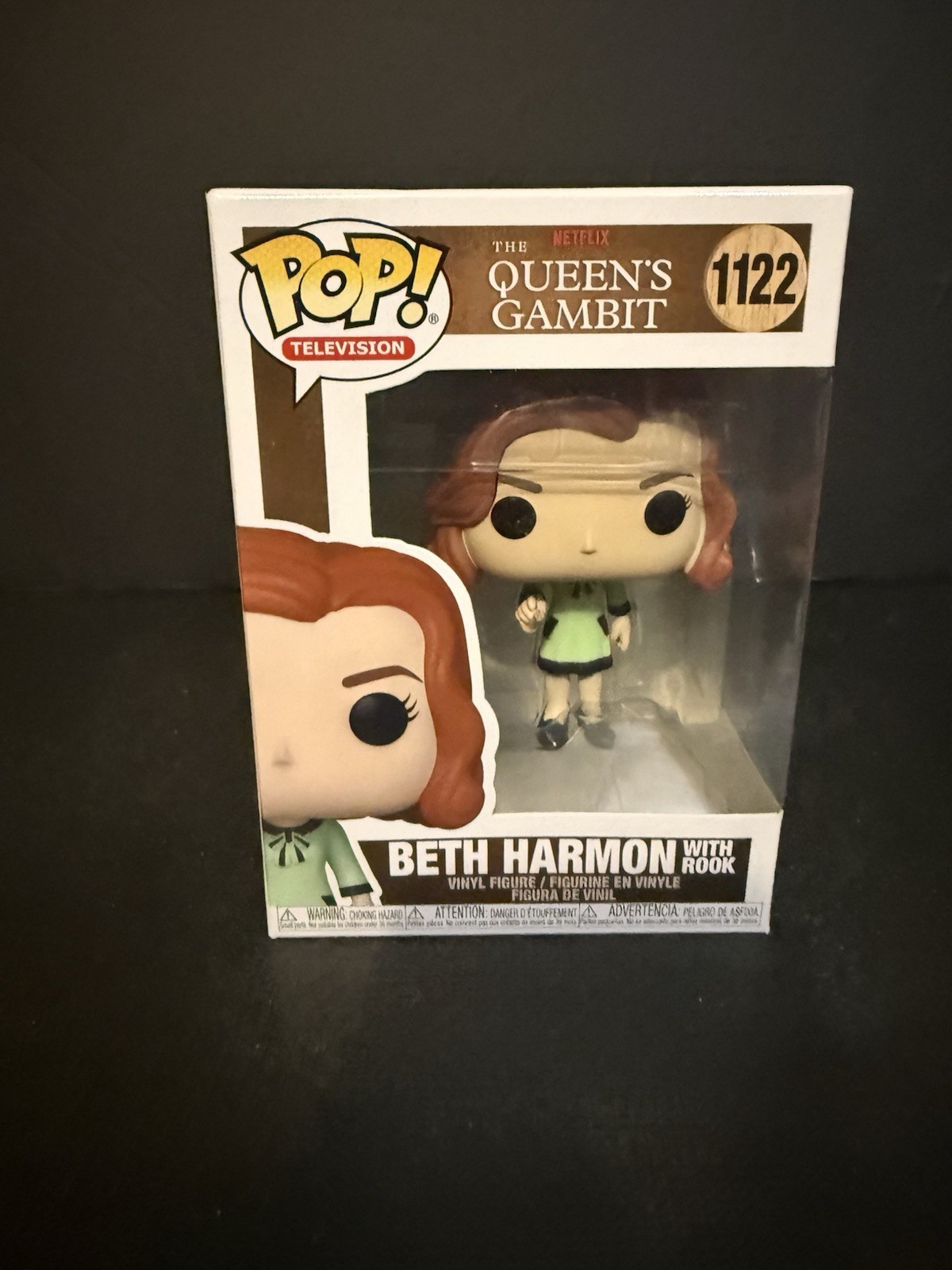 FUNKO POP BETH HARMON WITH ROOK 1122 POP TELEVISION G01 FUNKO POP BETH HARMON WITH ROOK 1122 POP TELEVISION G01