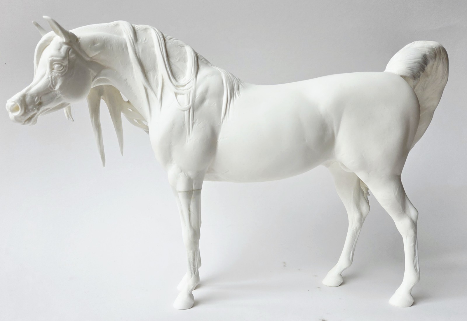VERY RARE Jahangir Arabian Artist Resin Model Horse By Debbi LerMond-Unpainted VERY RARE Jahangir Arabian Artist Resin Model Horse By Debbi LerMond-Unpainted
