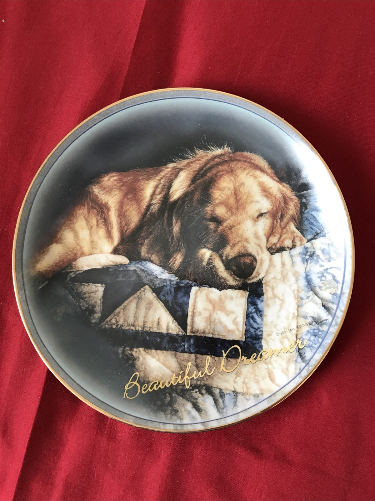 Comforts of Home "Beautiful Dreamer" collector plate Bradex 84-B11-883.2 Comforts of Home "Beautiful Dreamer" collector plate Bradex 84-B11-883.2
