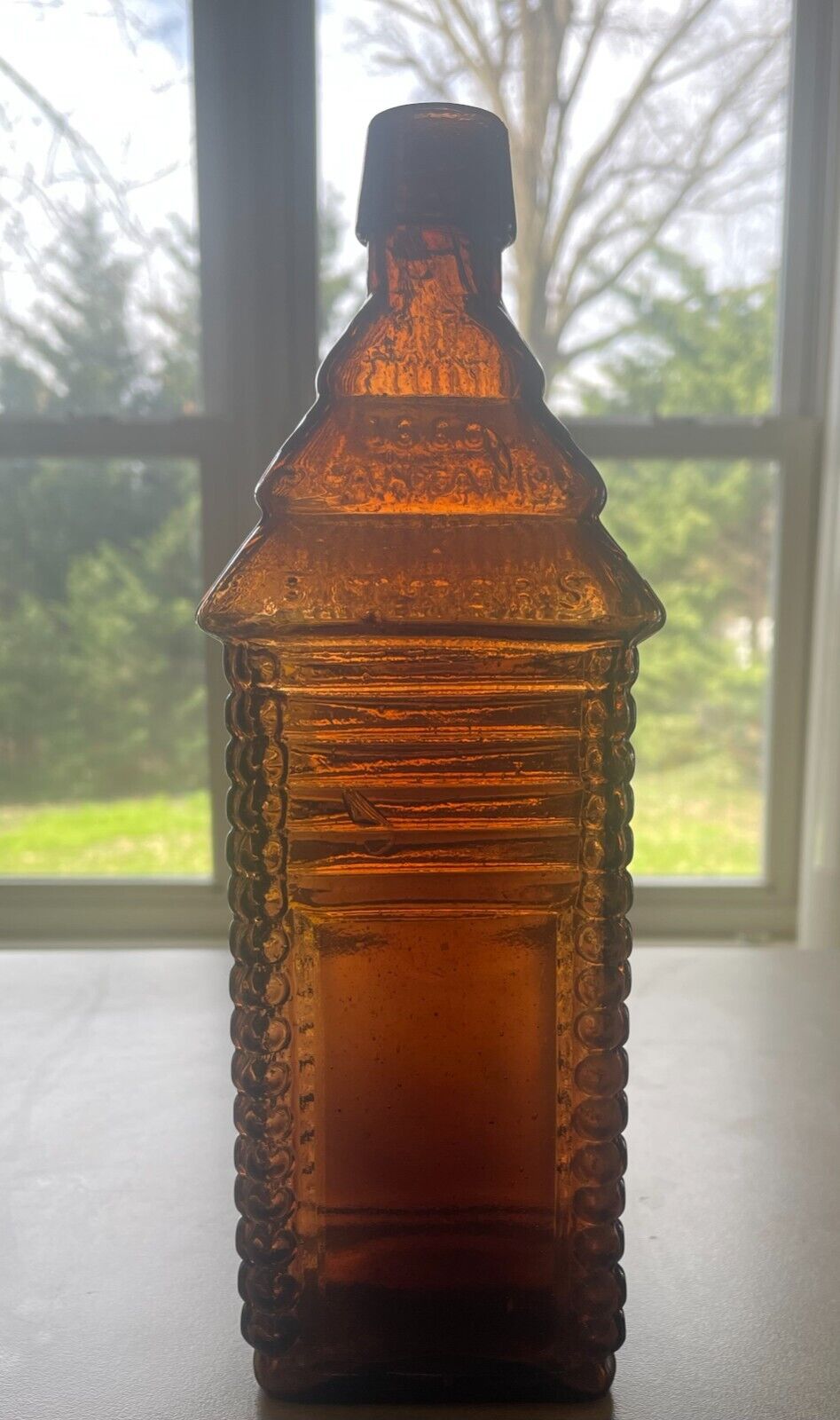 Antique Drake\'s Plantation Bitters Bottle-Good Color