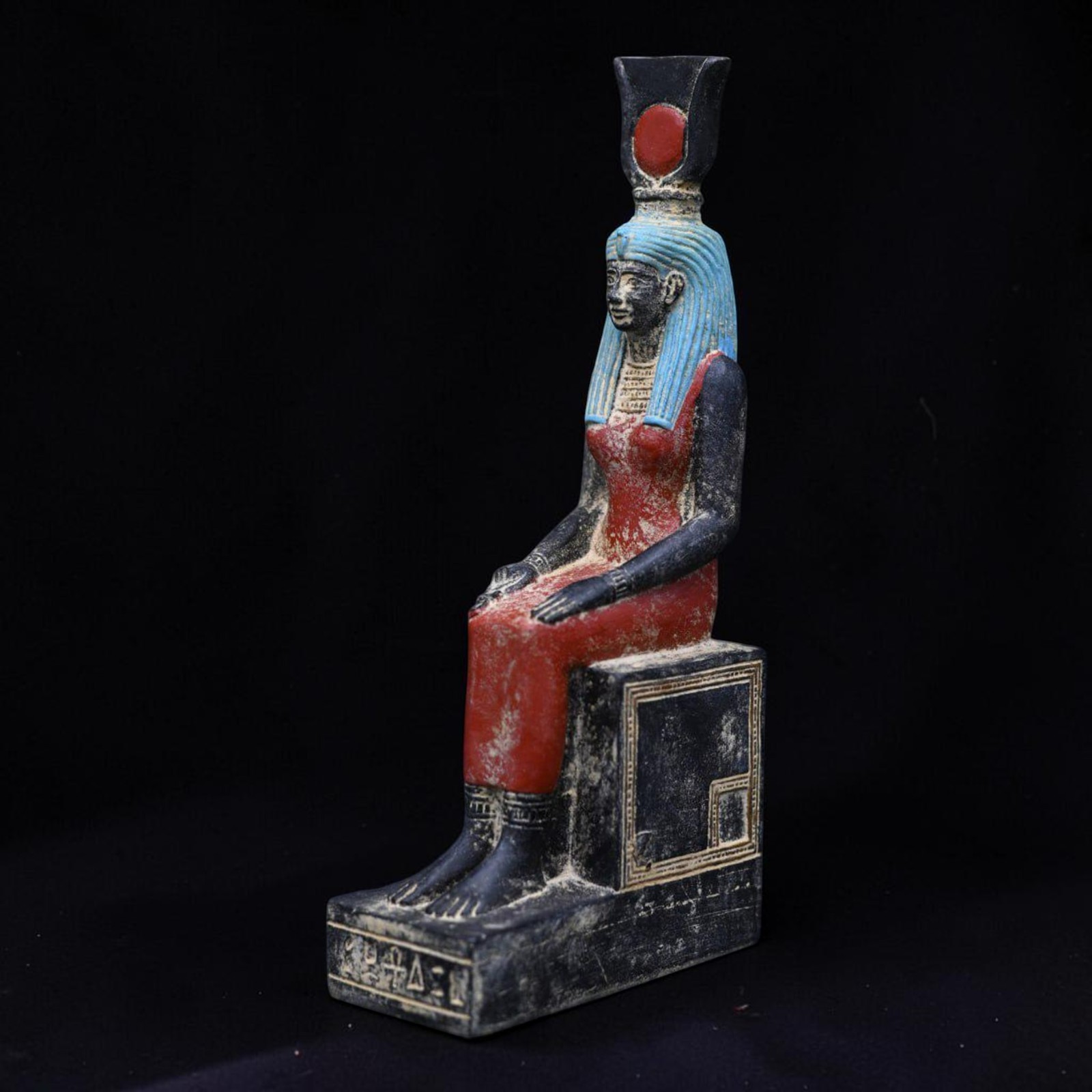 Ancient Egyptian Statue Hathor Goddess Love Pharaonic Rare Antique Unique BC Ancient Egyptian Statue Hathor Goddess Love Pharaonic Rare Antique Unique BC