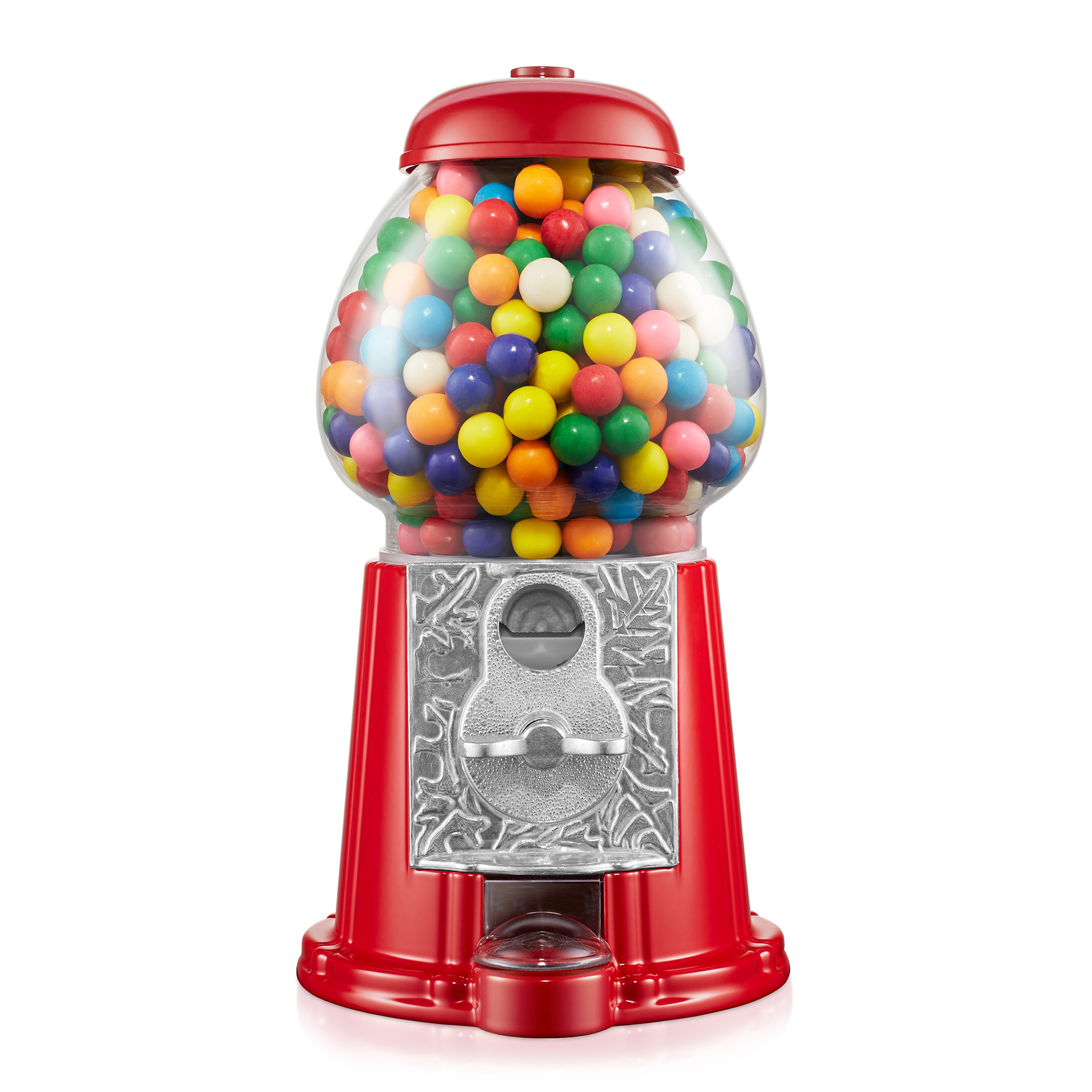 12" Gumball Machine with Coin Bank - Red, Vintage Bubble Gum Candy Dispenser 12" Gumball Machine with Coin Bank - Red, Vintage Bubble Gum Candy Dispenser