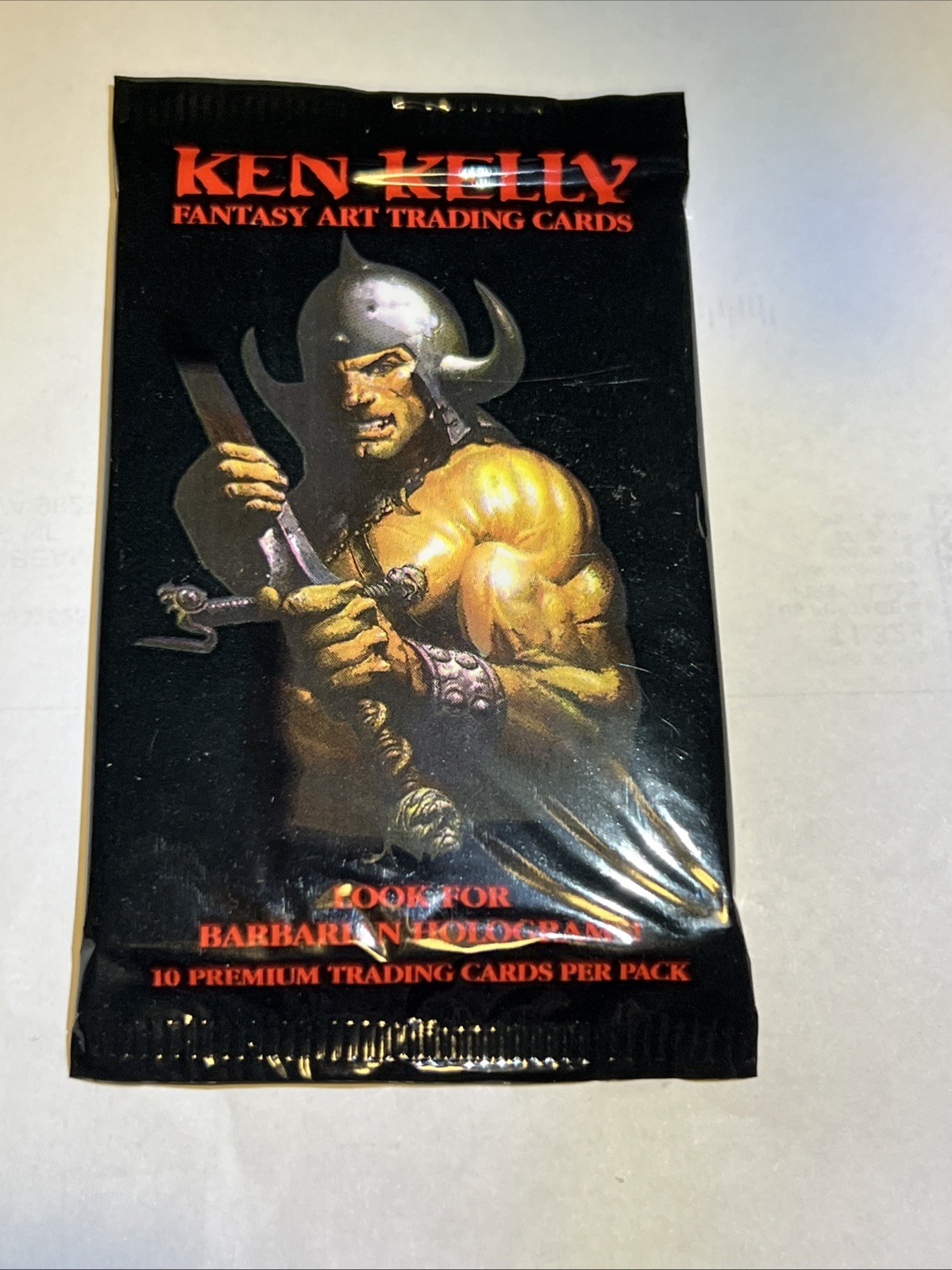 Ken Kelly 1992 Fantasy Art Trading Cards pack. Factory Sealed. Ken Kelly 1992 Fantasy Art Trading Cards pack. Factory Sealed.