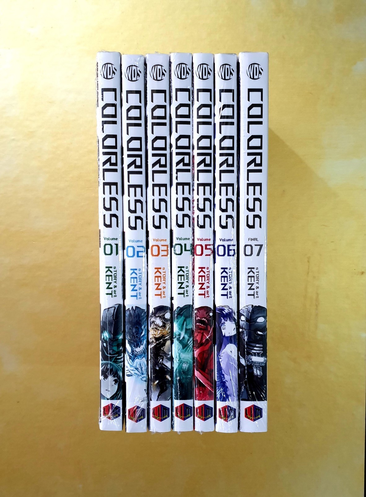 Colorless Manga English Version Comic Volume 1-7 (END) Full Set by Kent Colorless Manga English Version Comic Volume 1-7 (END) Full Set by Kent