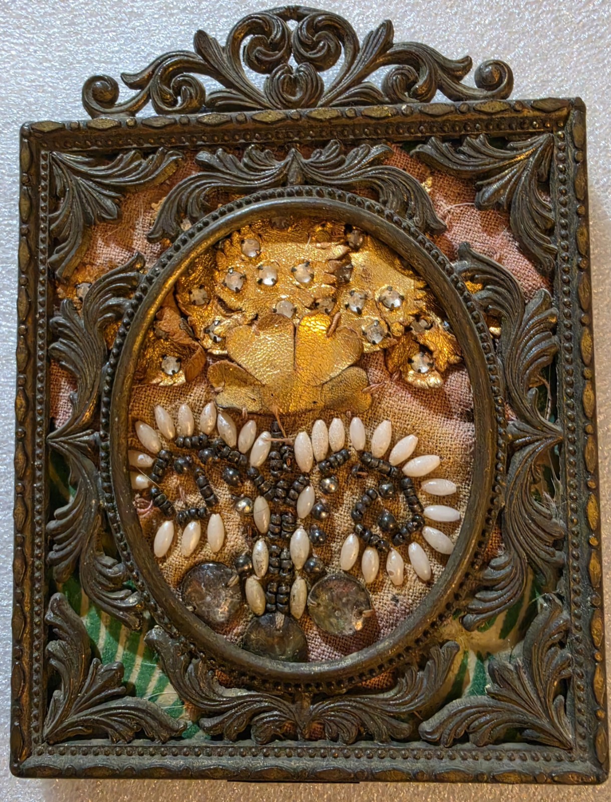 Antique Vintage Made in Italy Victorian Revival Ornate Picture Photo Frame Antique Vintage Made in Italy Victorian Revival Ornate Picture Photo Frame