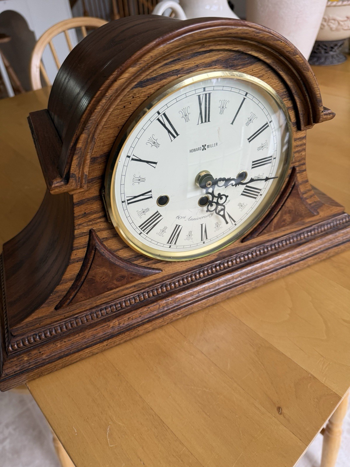 Vintage Howard Miller 613-102 Worthington Mantel Clock – Modified Vintage Howard Miller 613-102 Worthington Mantel Clock – Modified