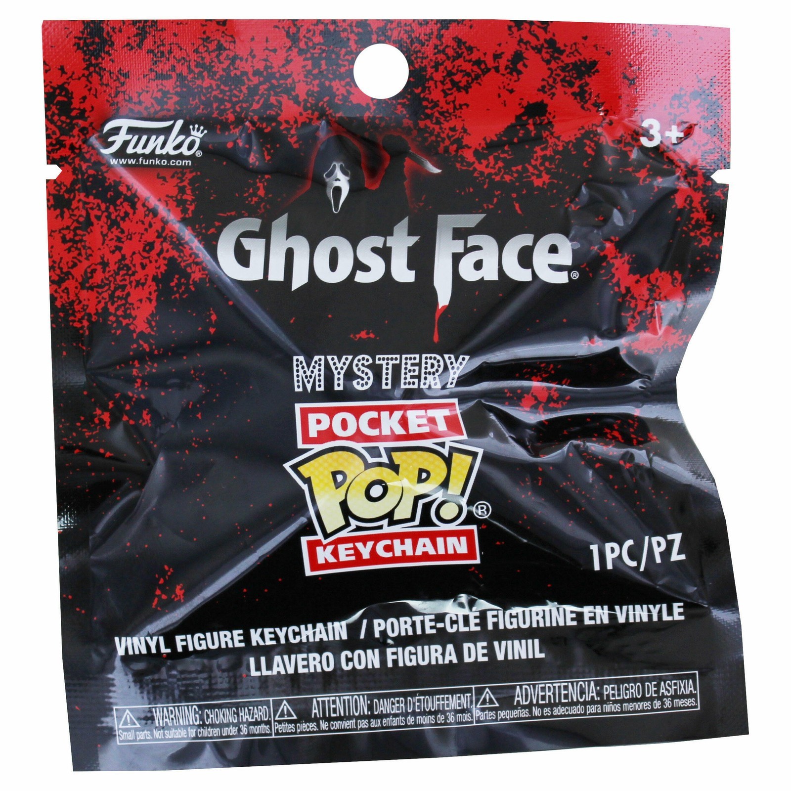 Funko POP Scream Ghost Face 1.5" Mystery Pocket Keychain (RANDOM) Funko POP Scream Ghost Face 1.5" Mystery Pocket Keychain (RANDOM)