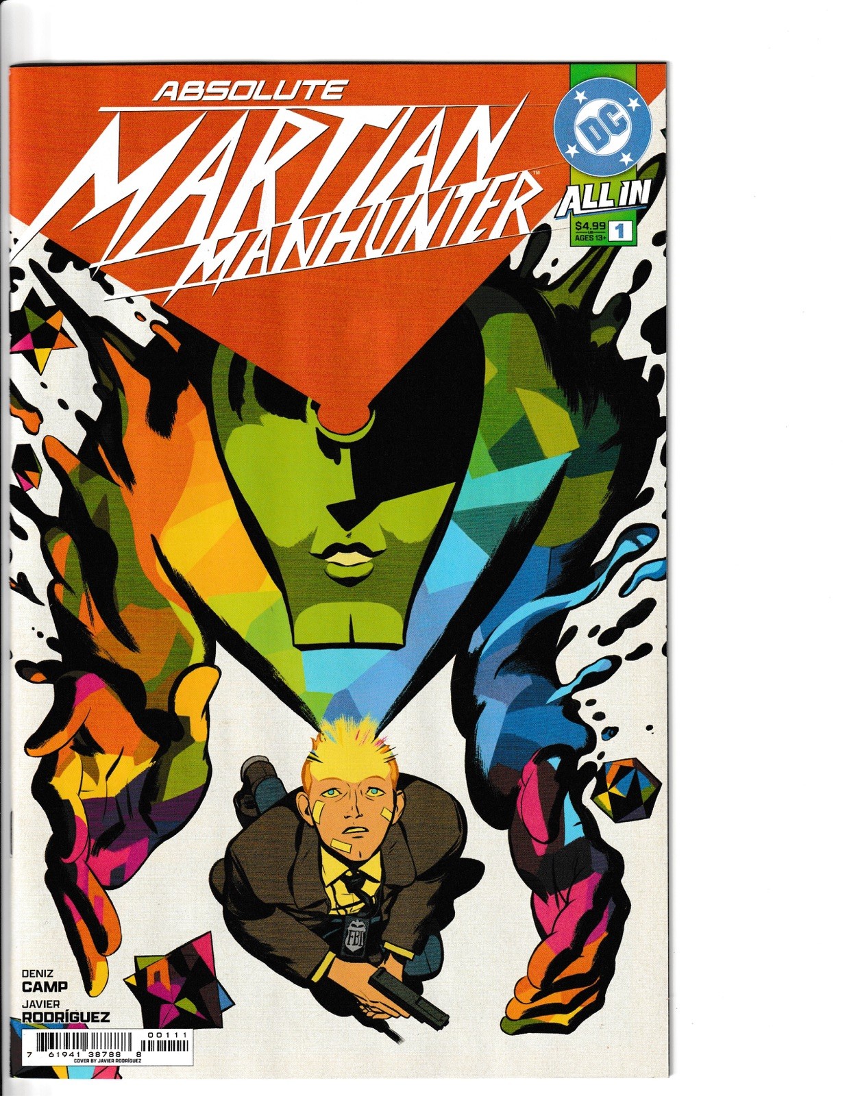 Absolute Martian Manhunter #1, NM+, 1st Print, CVR A, DC Comics 2025 Absolute Martian Manhunter #1, NM+, 1st Print, CVR A, DC Comics 2025