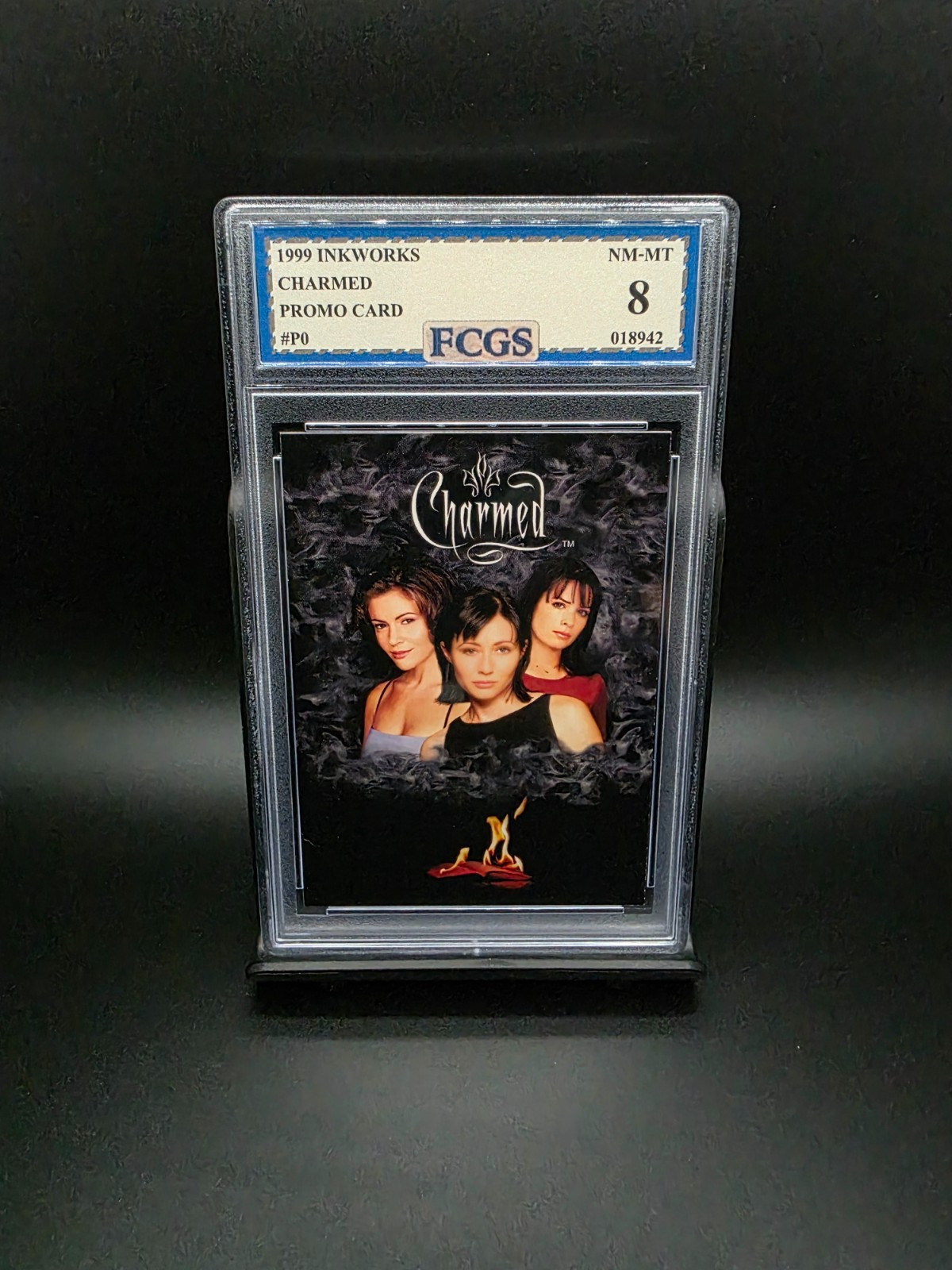 Charmed #P0 (1999) Inkworks Promo - Graded 8 [FCGS] NM-MT