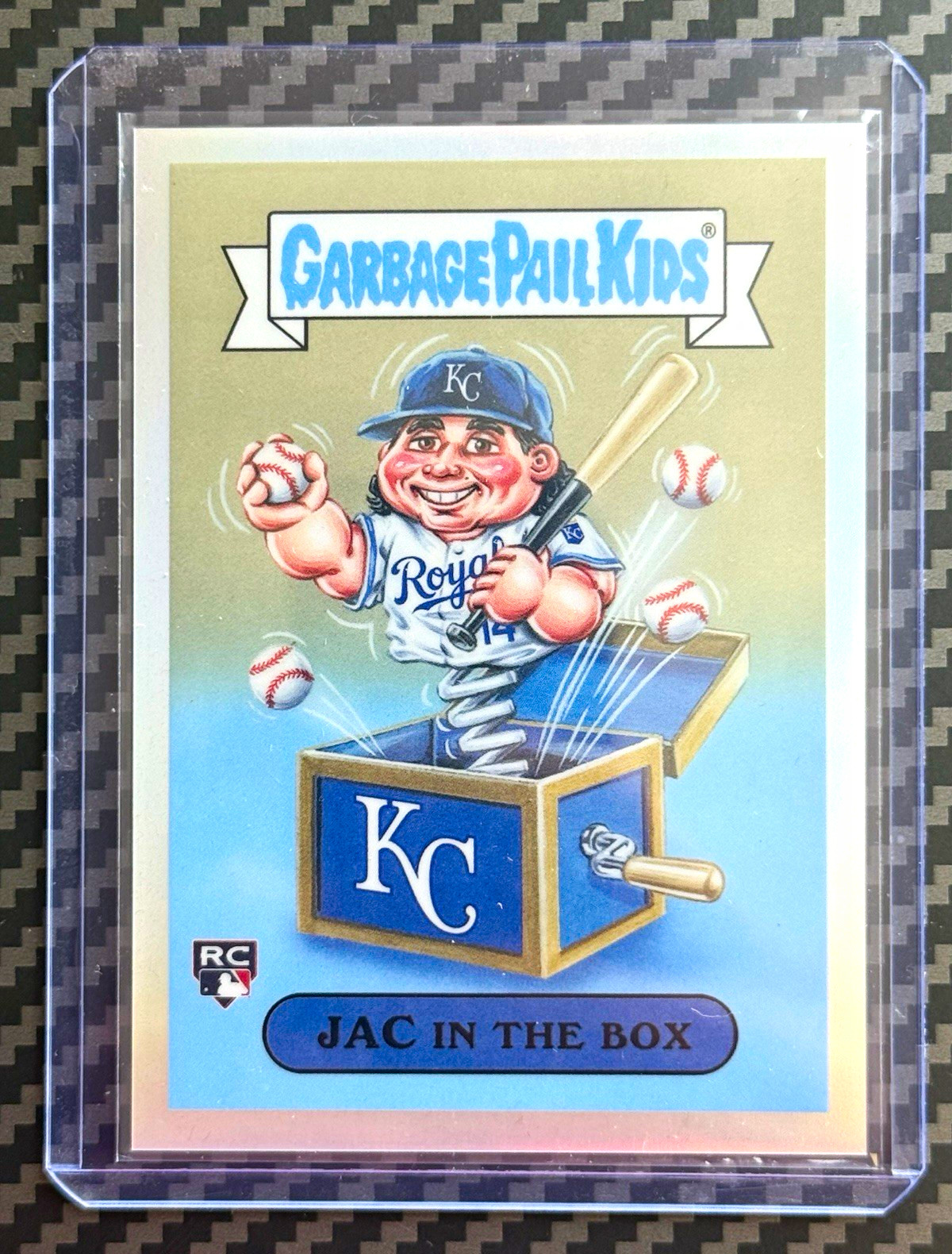 2026 Bowman Chrome Jac Caglianone Jac in the Box Garbage Pail Kids RC SSP 🔥 2026 Bowman Chrome Jac Caglianone Jac in the Box Garbage Pail Kids RC SSP 🔥
