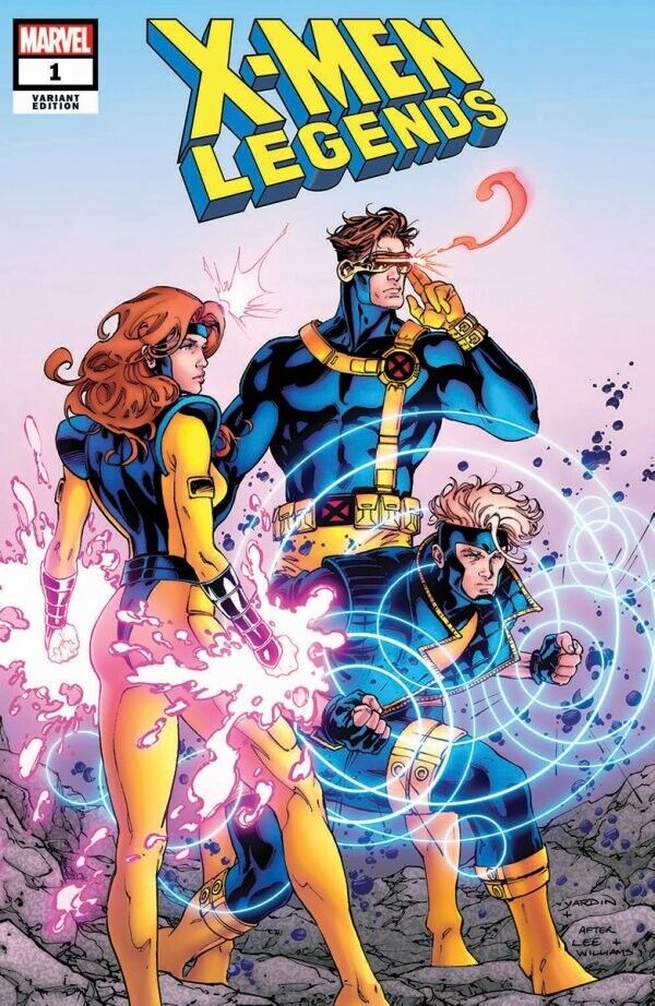 X-MEN LEGENDS #1 (DAVID YARDIN EXCLUSIVE JIM LEE HOMAGE VARIANT COVER) ~ Marvel