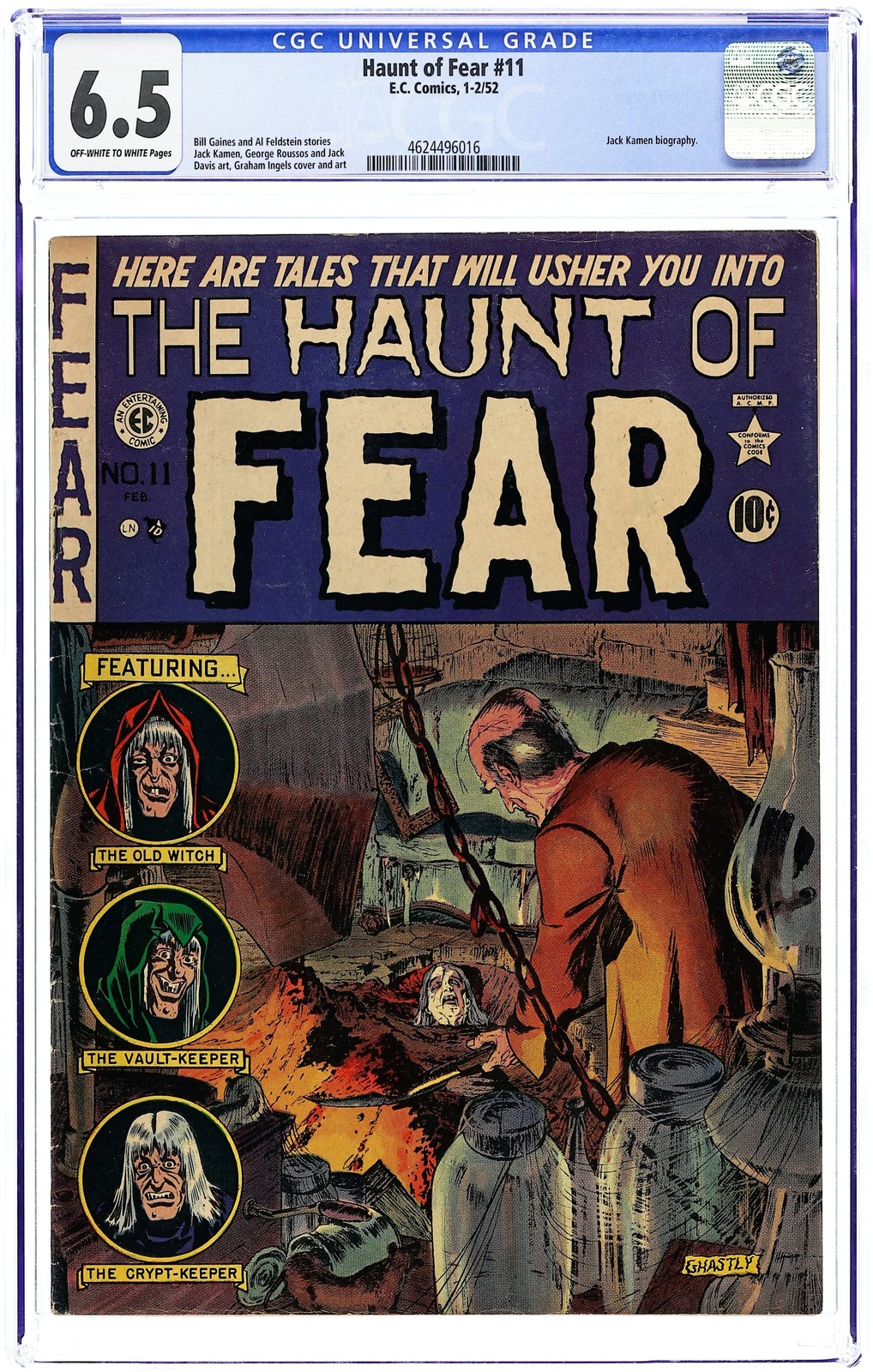 Haunt of Fear #11 CGC 6.5 1952 4624496016 Haunt of Fear #11 CGC 6.5 1952 4624496016
